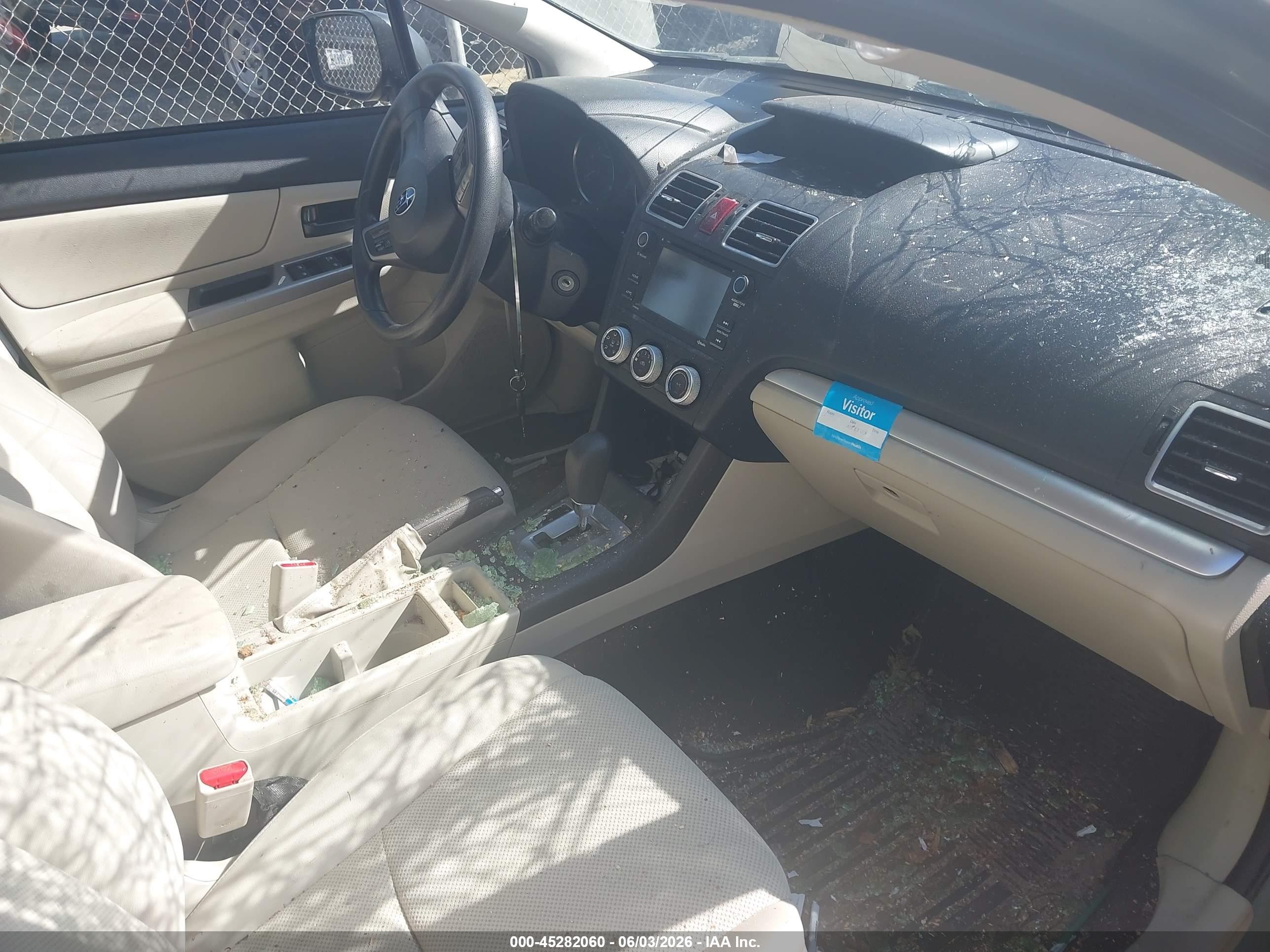 2015 Subaru Impreza 2.0i Green vin: JF1GPAA62FH242615