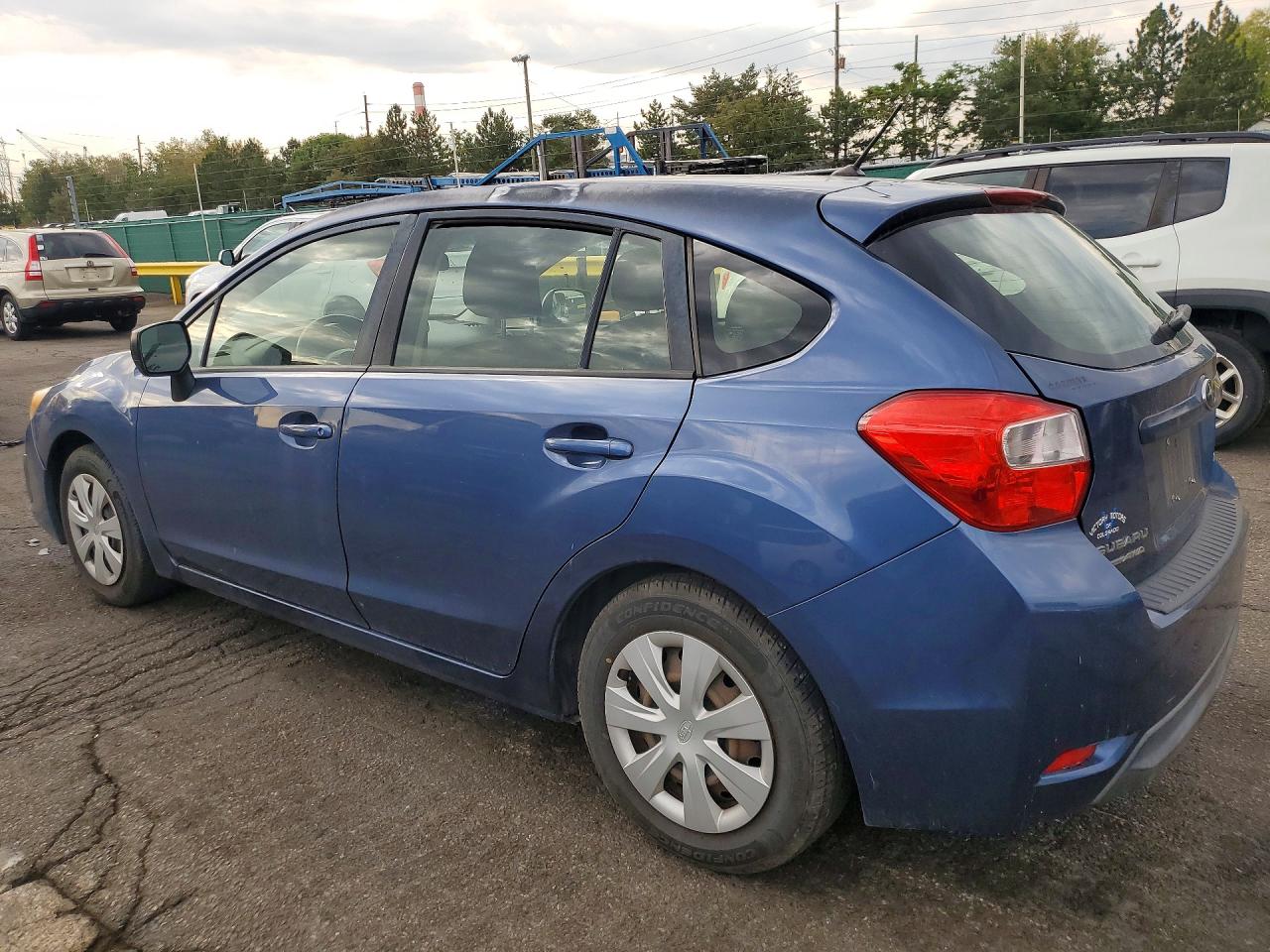 2012 Subaru Impreza Blue vin: JF1GPAA63CG237750