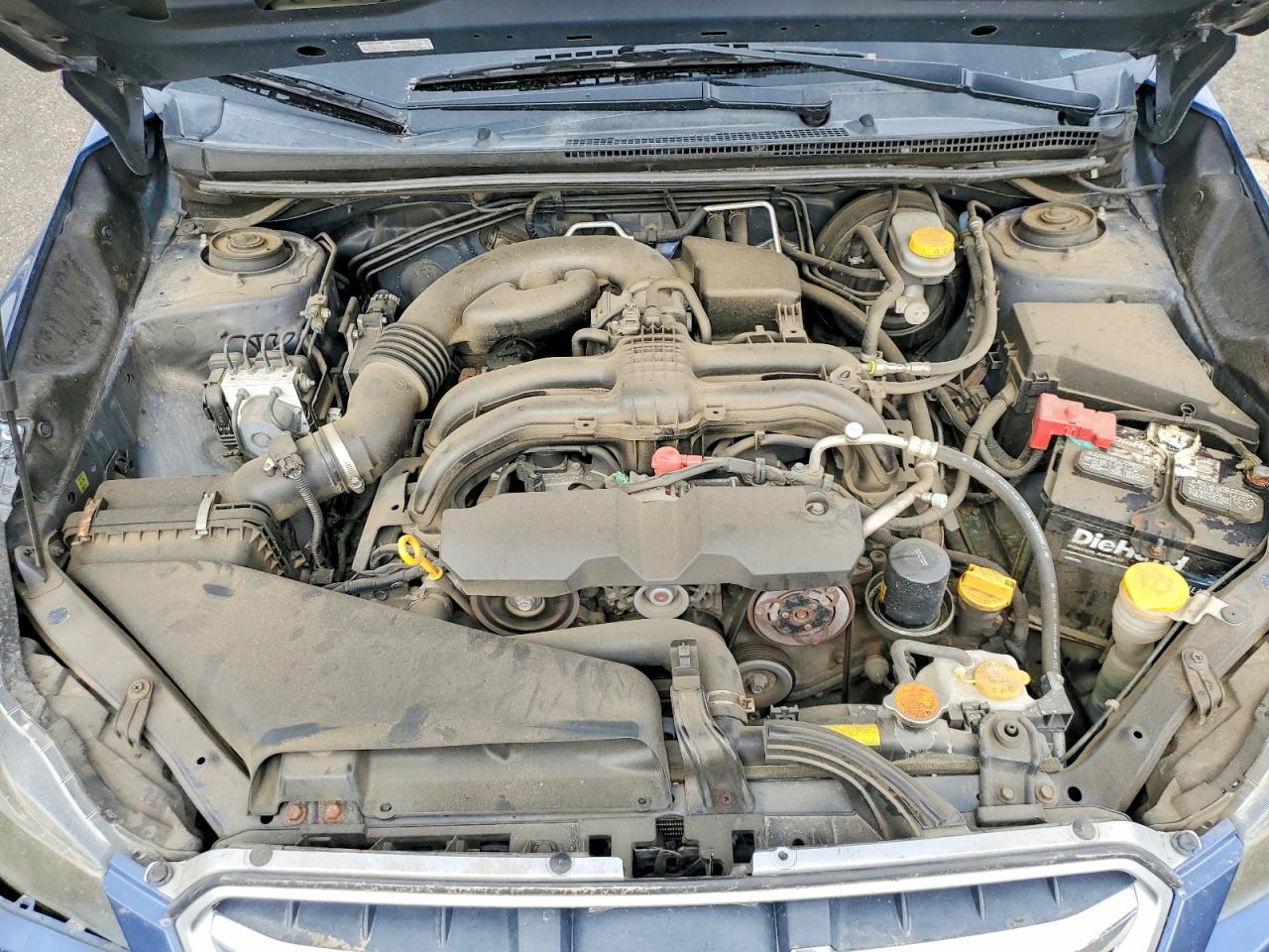 2012 Subaru Impreza Blue vin: JF1GPAA63CG237750