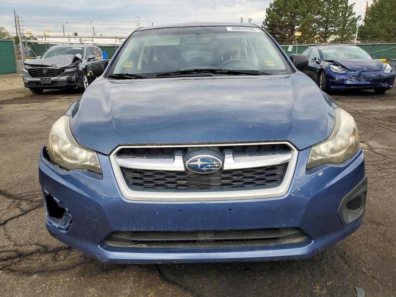 2012 Subaru Impreza Blue vin: JF1GPAA63CG237750