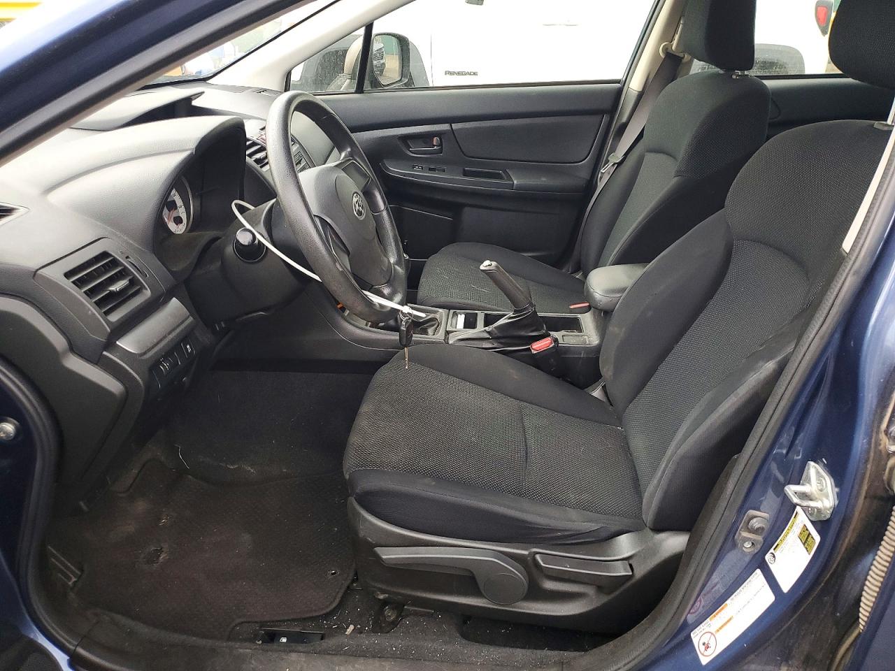 2012 Subaru Impreza Blue vin: JF1GPAA63CG237750