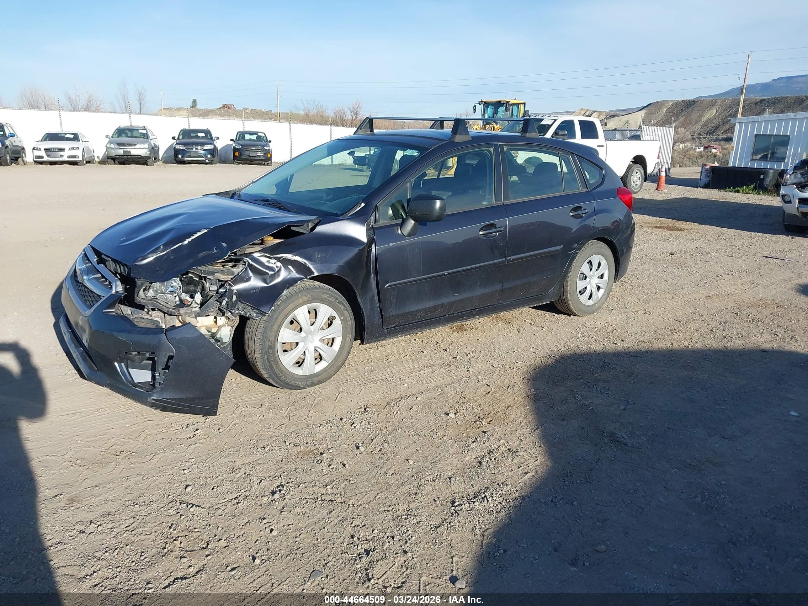 2013 Subaru Impreza Wagon 2.0i Blue vin: JF1GPAA63D2887841