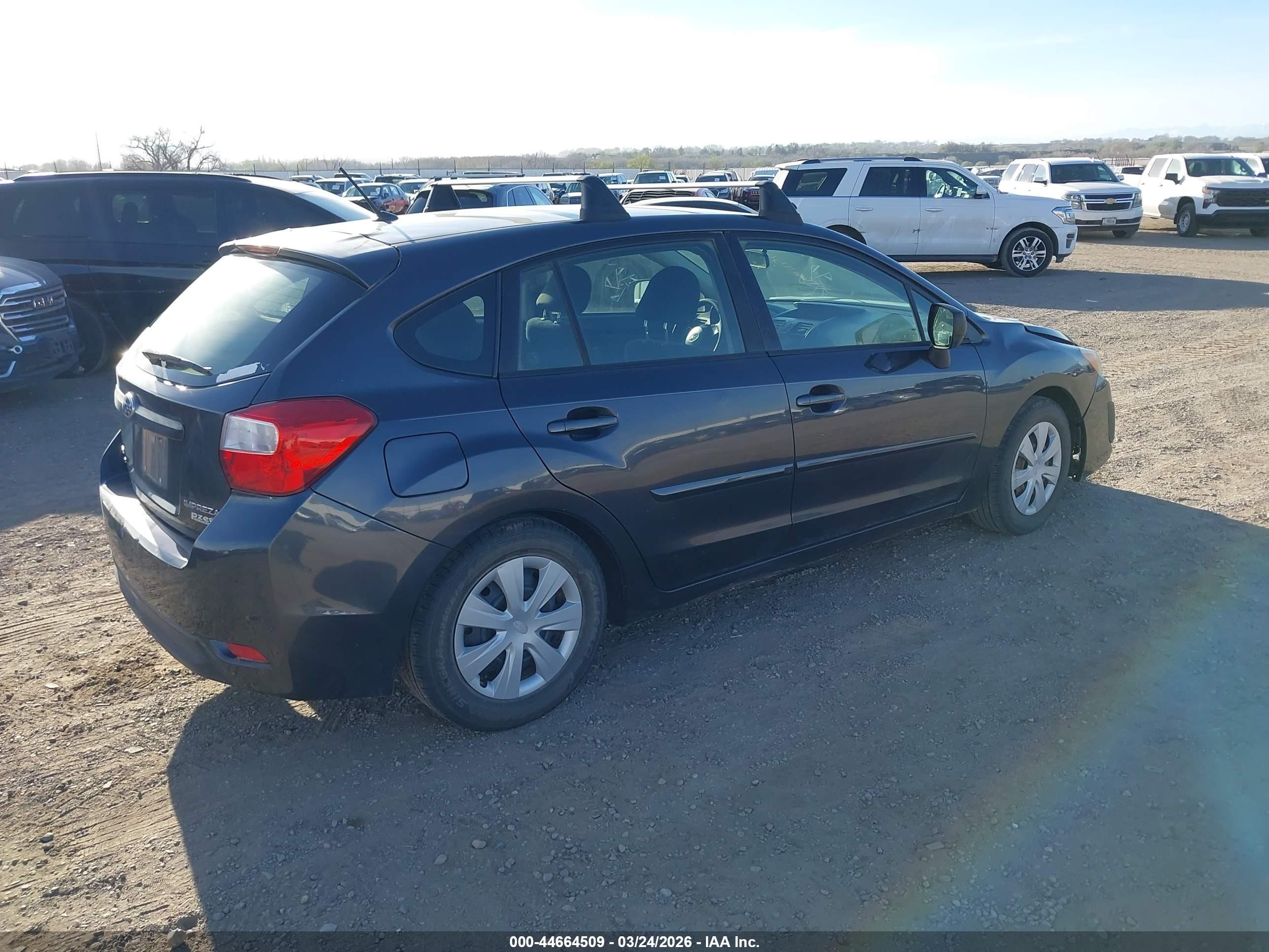 2013 Subaru Impreza Wagon 2.0i Blue vin: JF1GPAA63D2887841