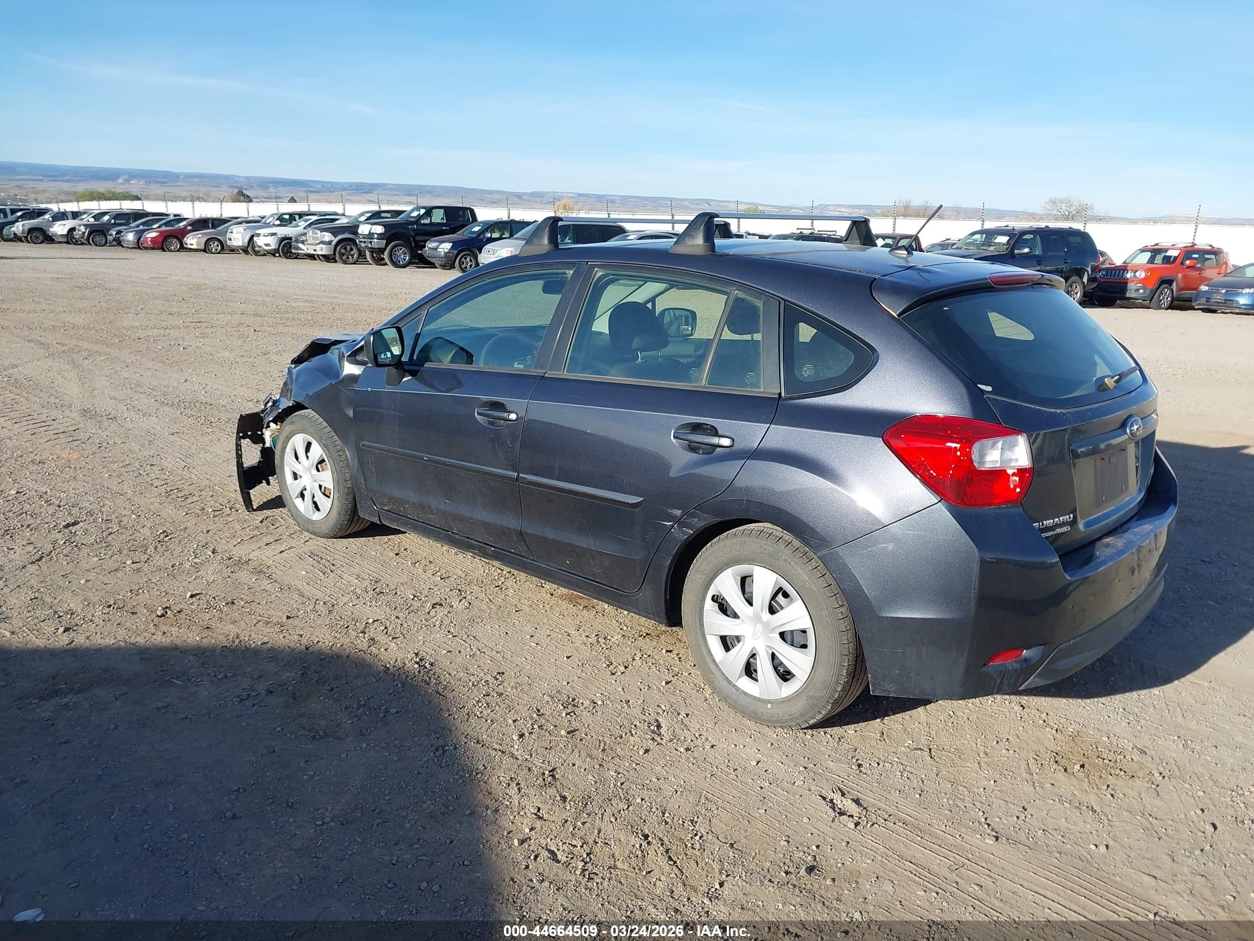 2013 Subaru Impreza Wagon 2.0i Blue vin: JF1GPAA63D2887841