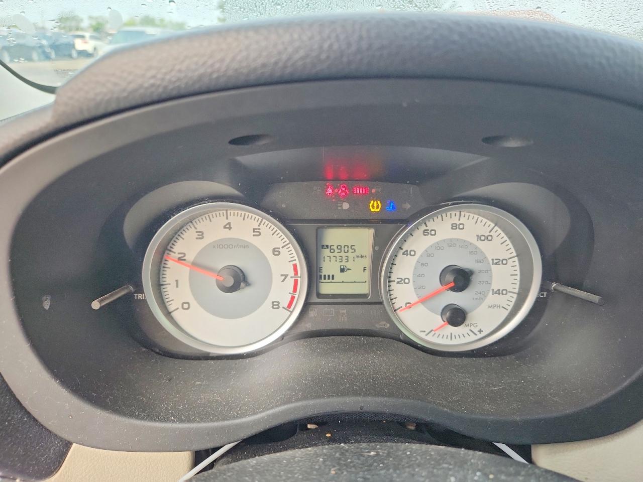 2013 Subaru Impreza White vin: JF1GPAA63DG201901