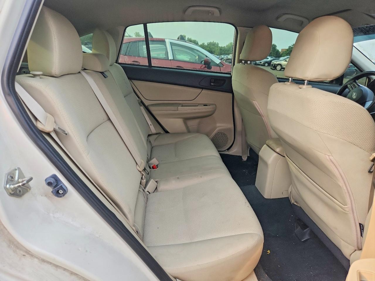 2013 Subaru Impreza White vin: JF1GPAA63DG201901