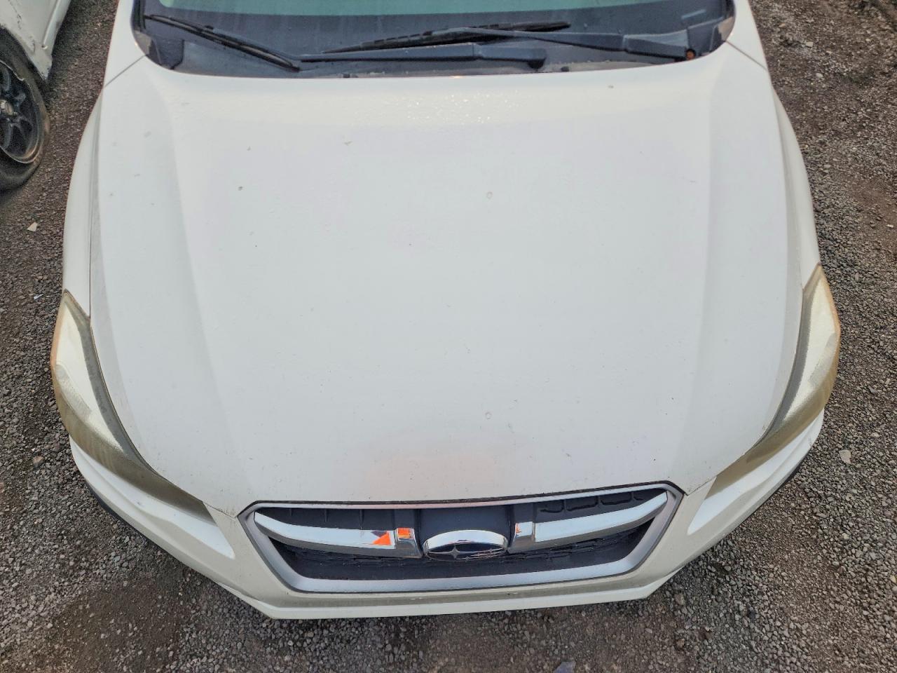 2013 Subaru Impreza White vin: JF1GPAA63DG201901