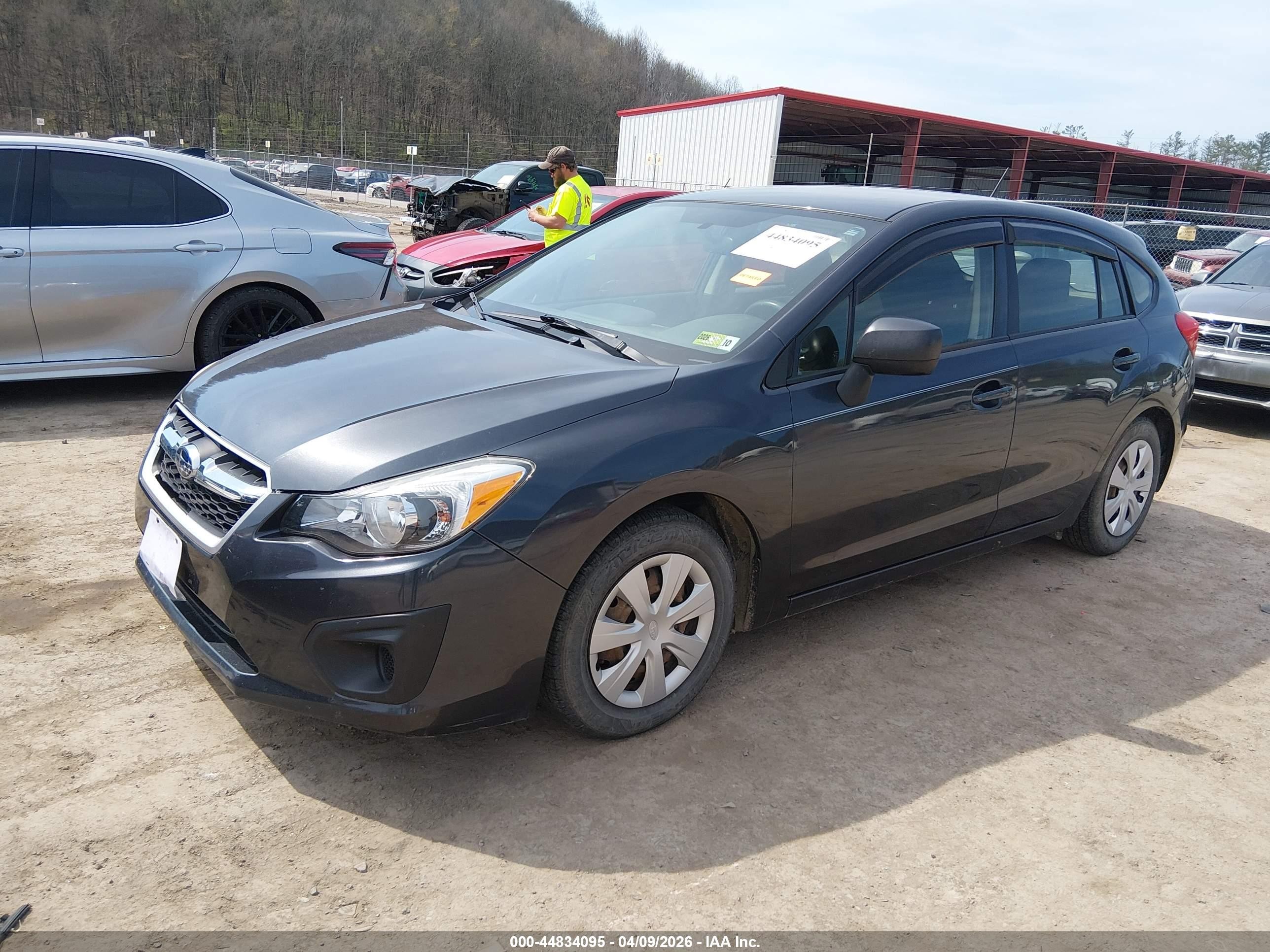 2013 Subaru Impreza Wagon 2.0i Серый vin: JF1GPAA63DH866405