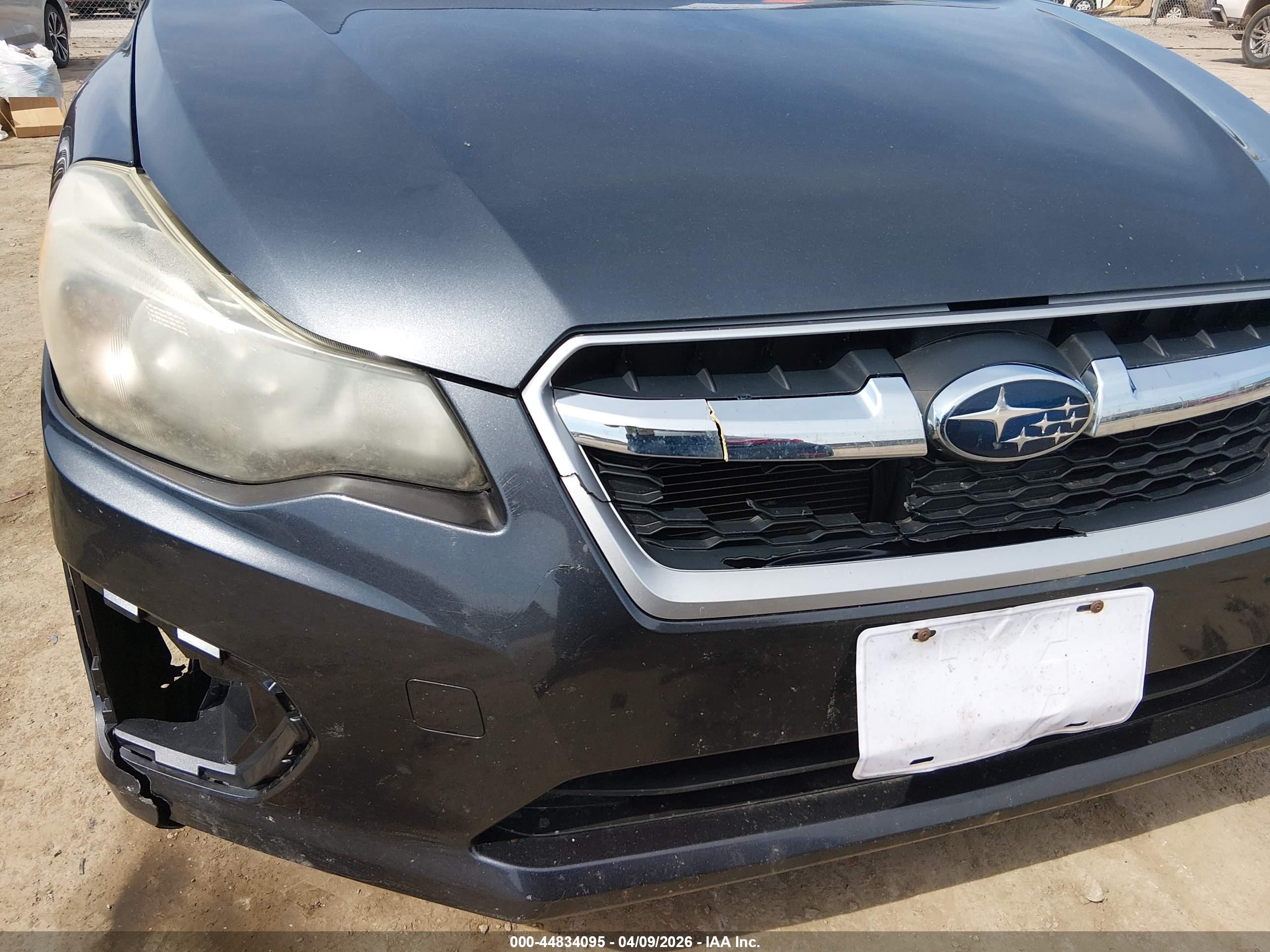 2013 Subaru Impreza Wagon 2.0i Серый vin: JF1GPAA63DH866405