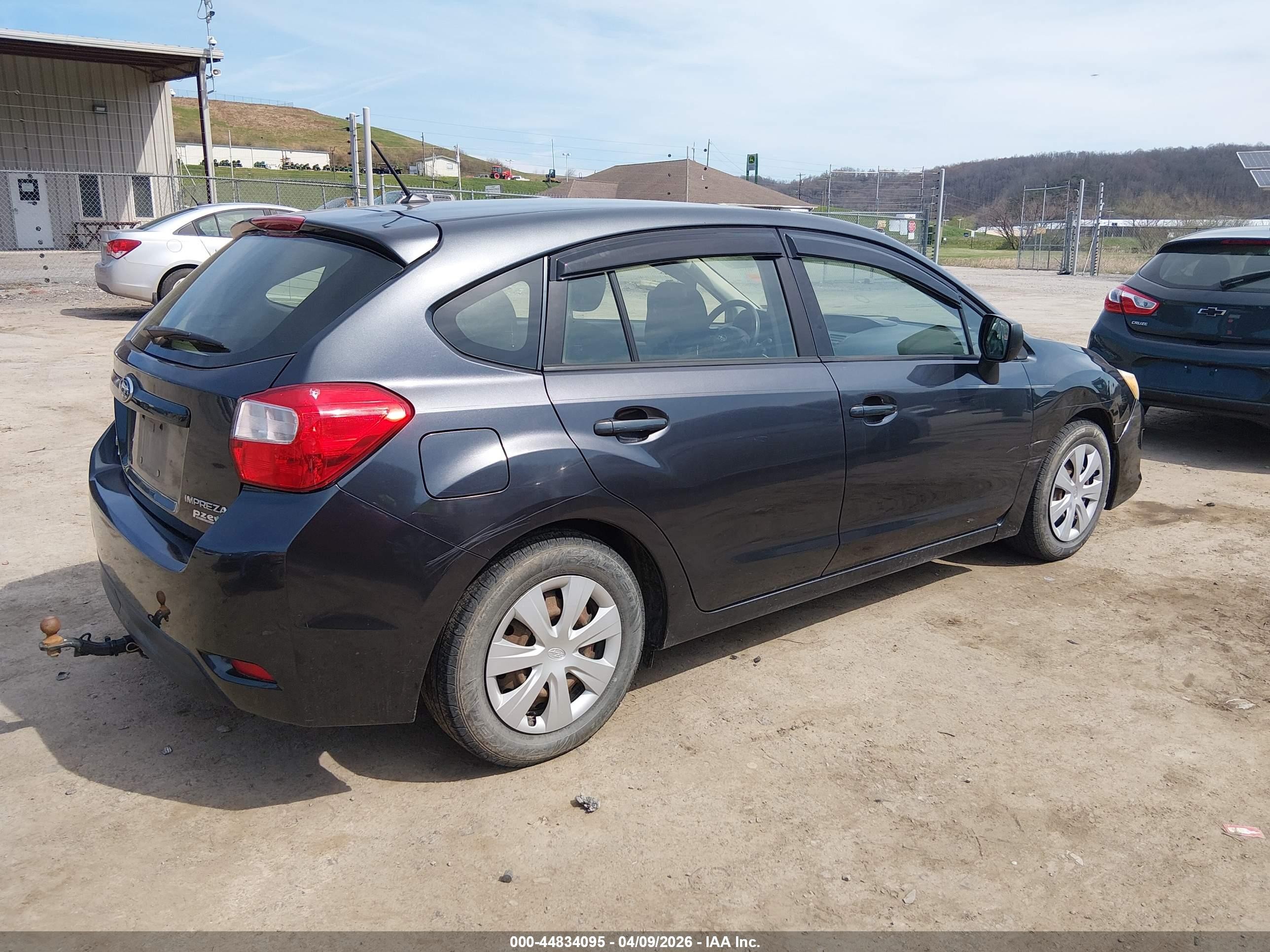 2013 Subaru Impreza Wagon 2.0i Серый vin: JF1GPAA63DH866405