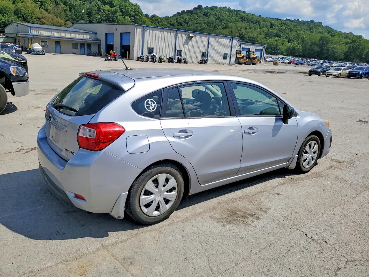 2014 Subaru Impreza Gray vin: JF1GPAA63E8230195