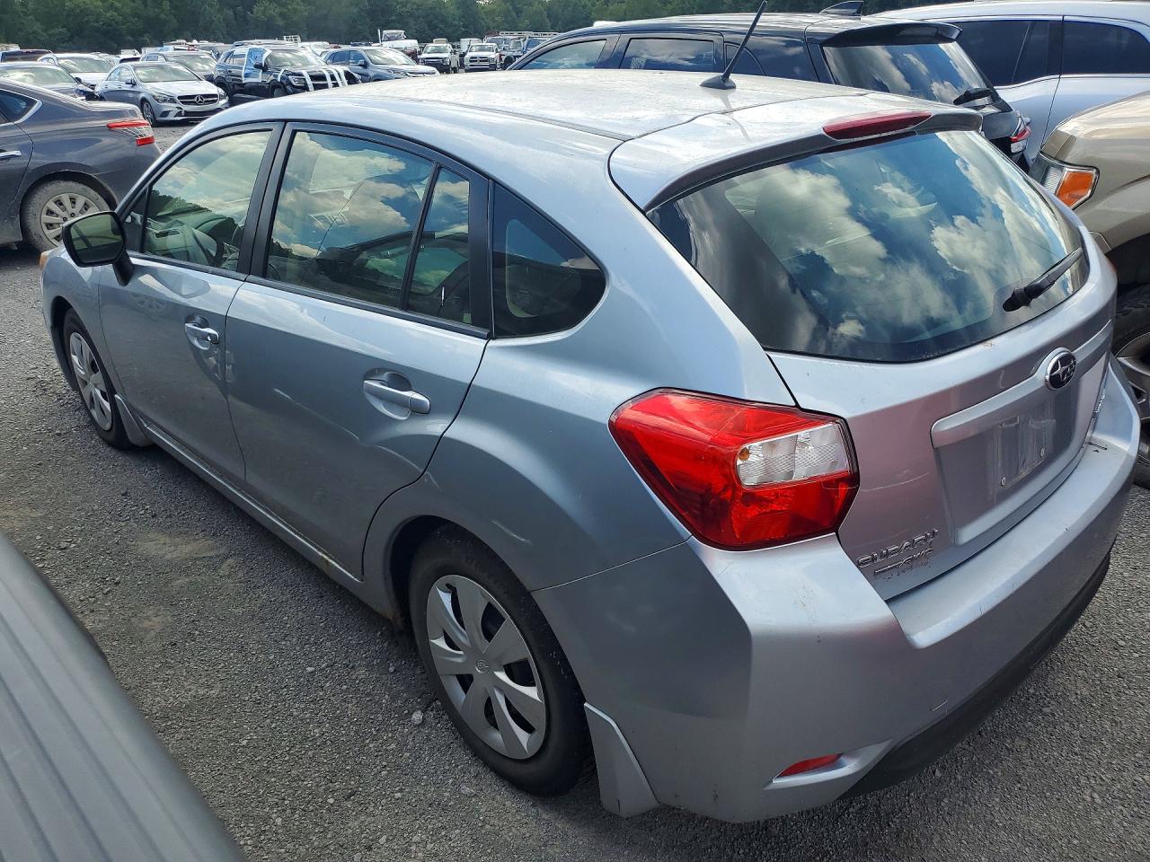 2014 Subaru Impreza Gray vin: JF1GPAA63E8230195