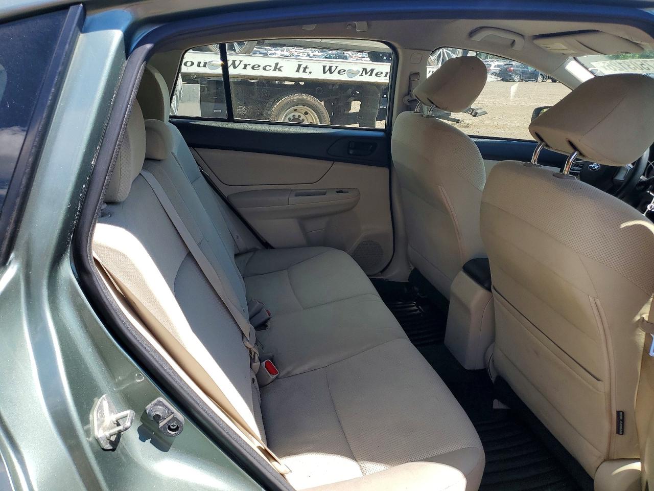 2014 Subaru Impreza Green vin: JF1GPAA63E8249586
