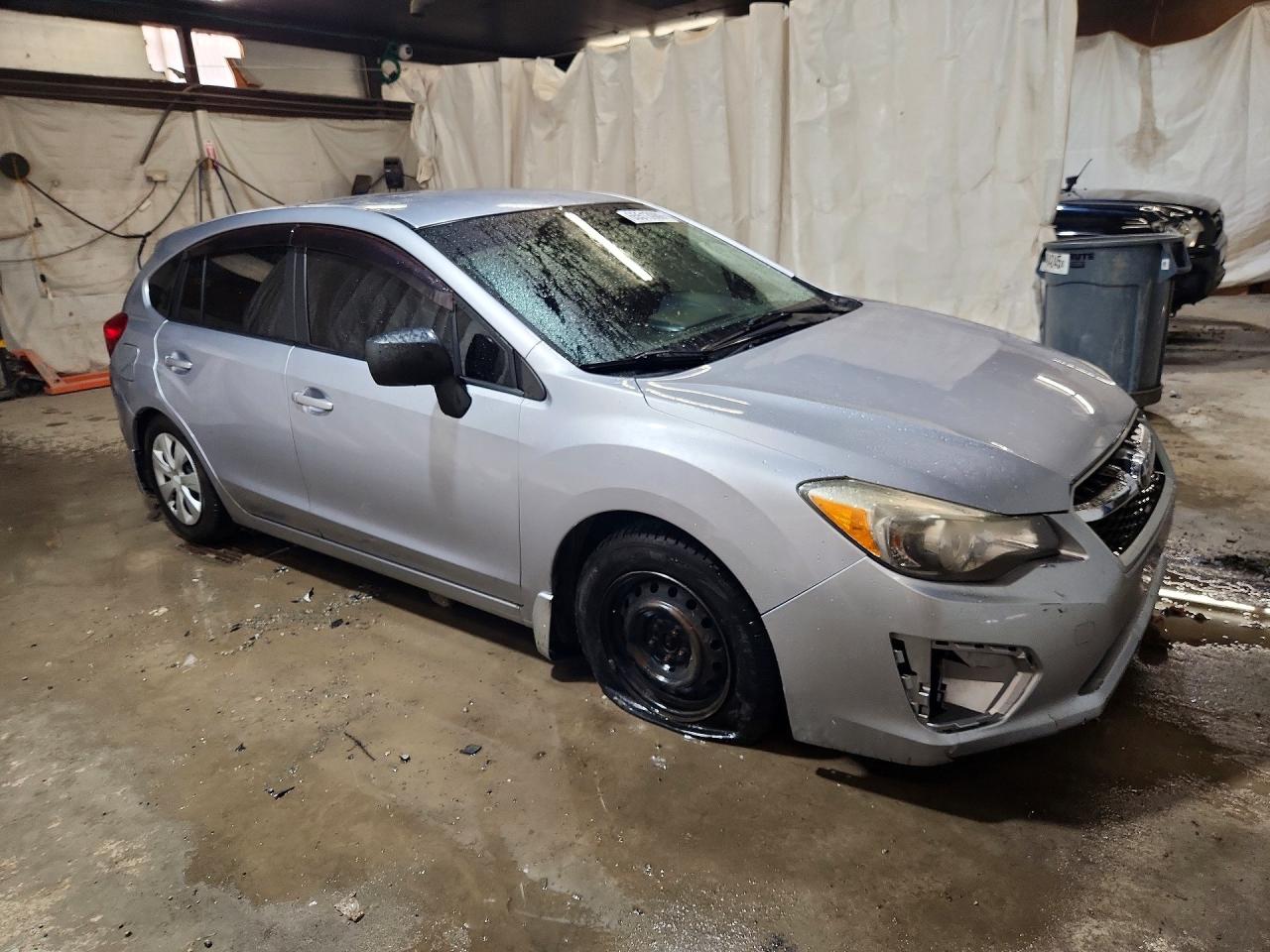 2014 Subaru Impreza Silver vin: JF1GPAA63E8320074