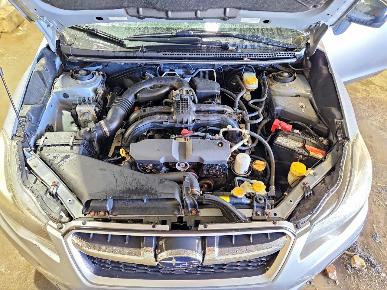 2014 Subaru Impreza Silver vin: JF1GPAA63E8320074