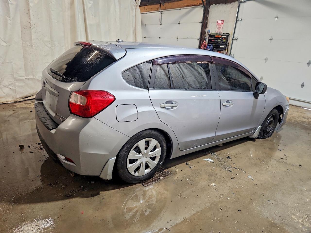 2014 Subaru Impreza Silver vin: JF1GPAA63E8320074