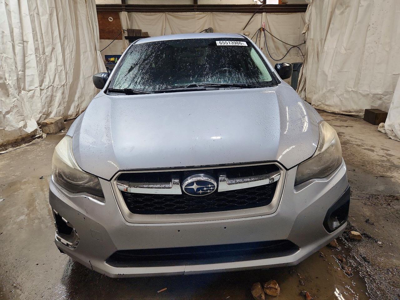 2014 Subaru Impreza Silver vin: JF1GPAA63E8320074