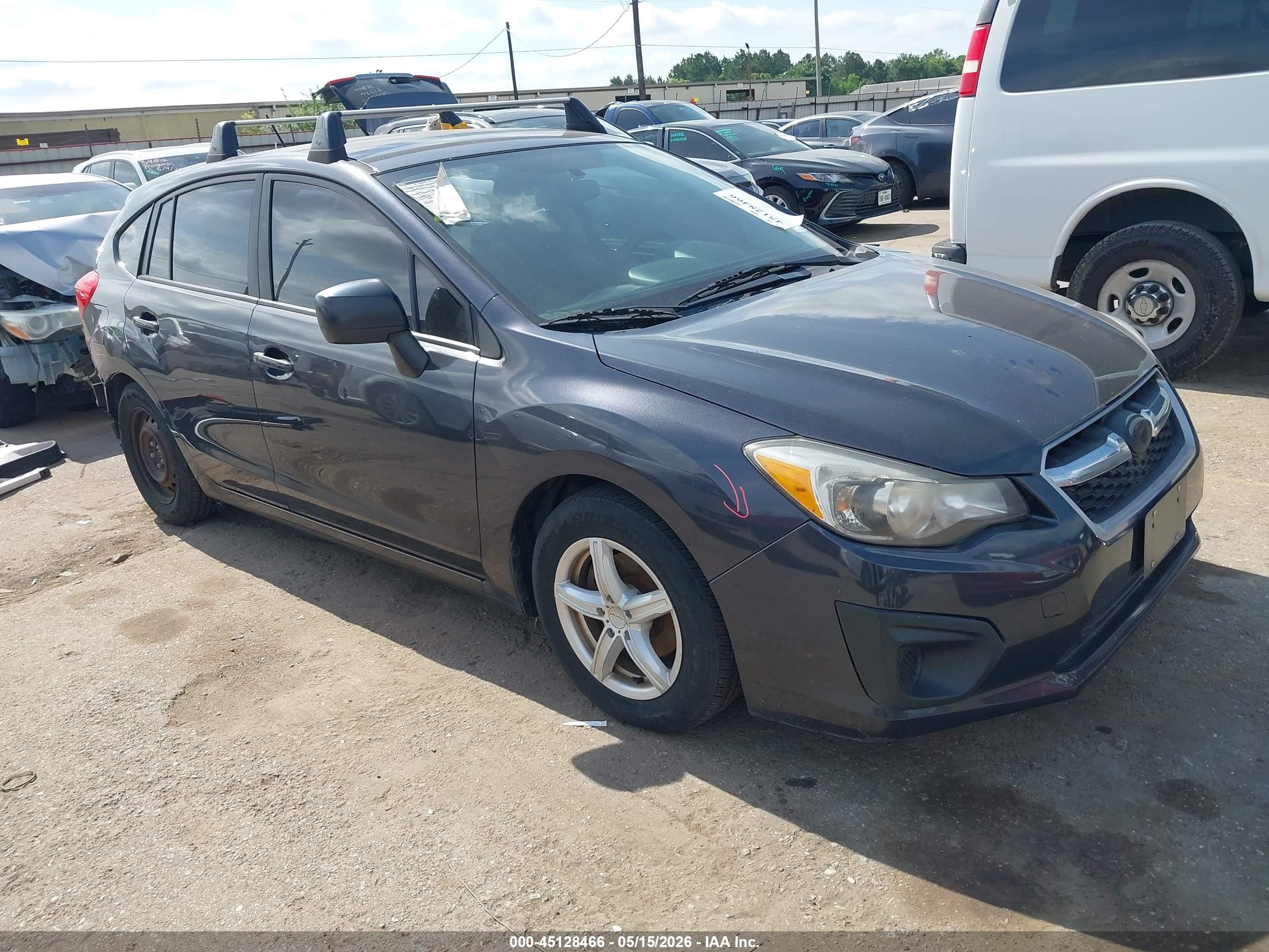 2014 Subaru Impreza 2.0i Gray vin: JF1GPAA63E8321340