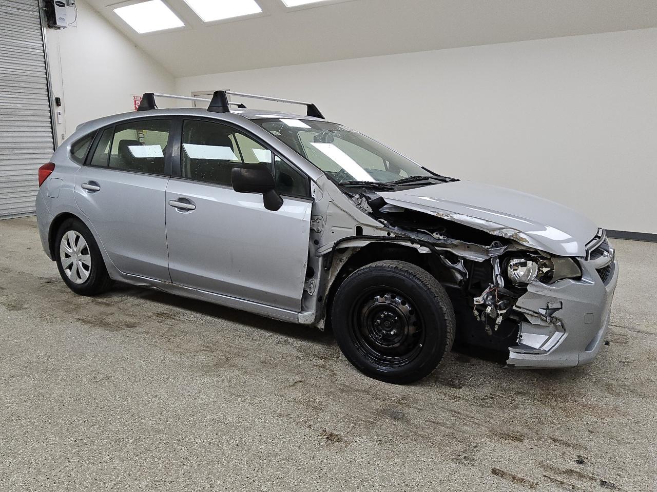 2014 Subaru Impreza Серый vin: JF1GPAA63E9284414 Damage: Right Head Lamp, Broken, Replacement Required