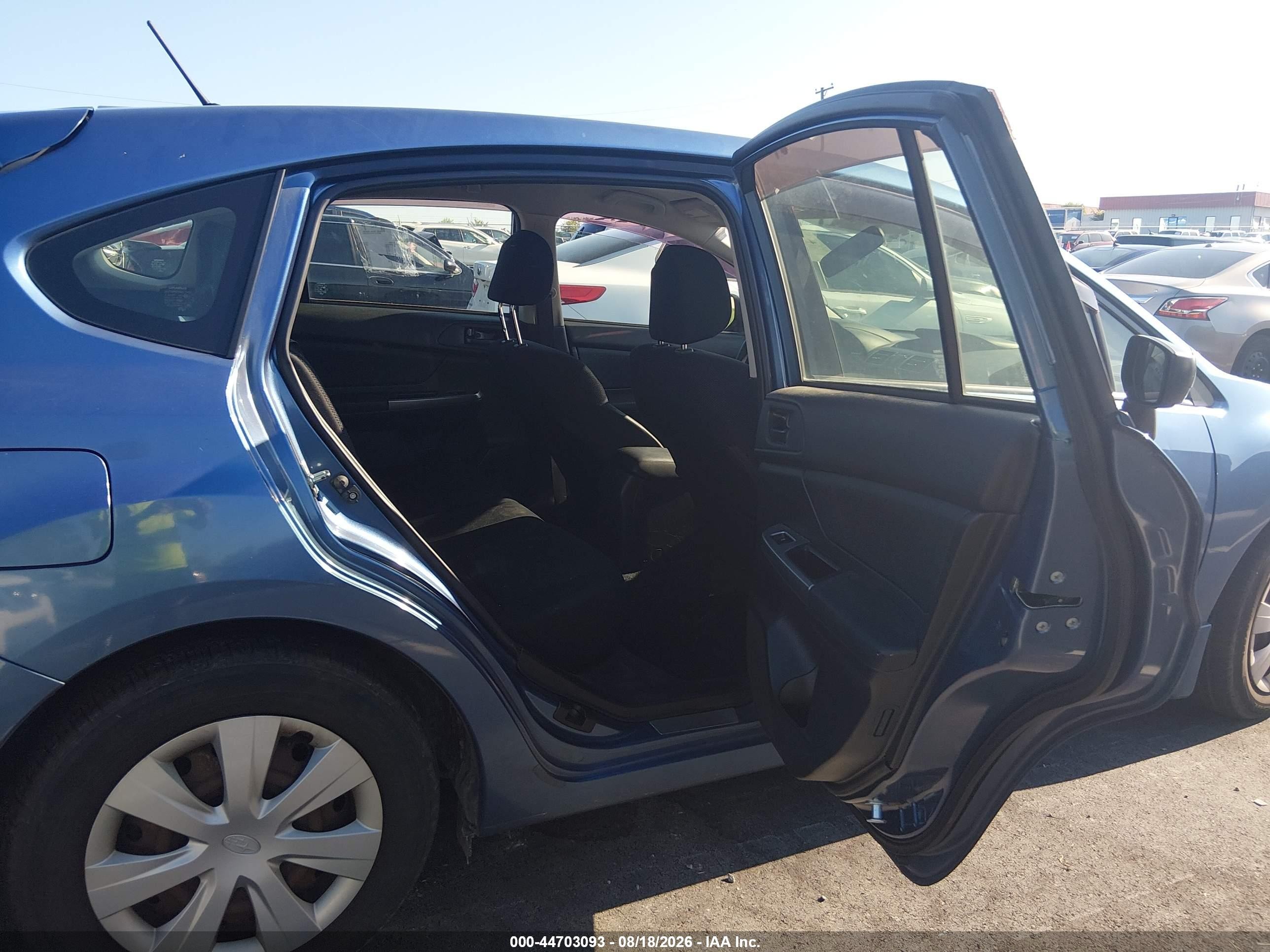 2015 Subaru Impreza 2.0i Blue vin: JF1GPAA63FG255704