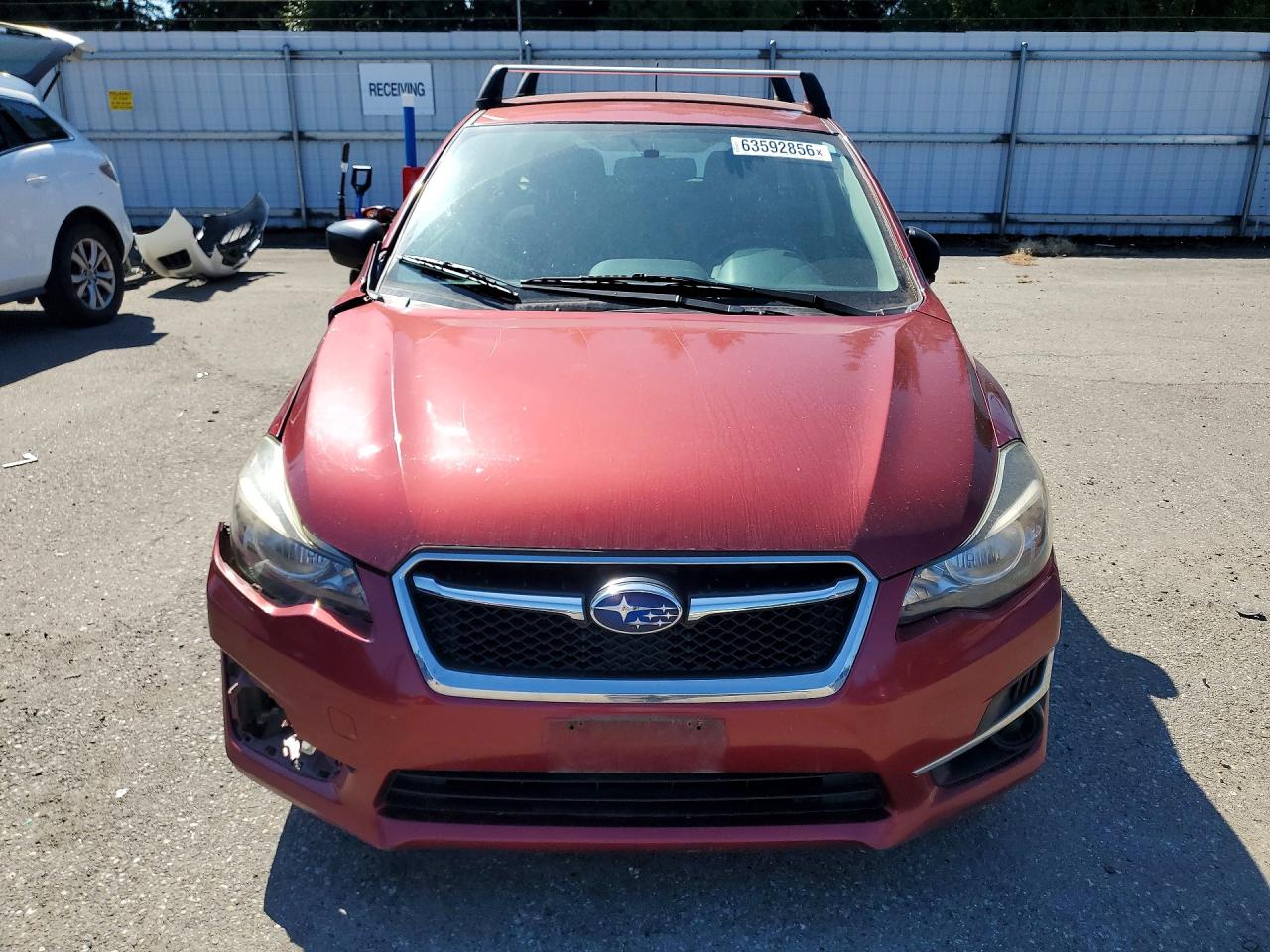 2015 Subaru Impreza Red vin: JF1GPAA63FH205802