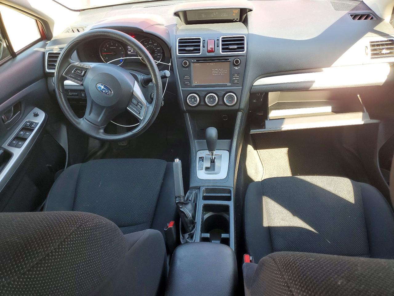 2015 Subaru Impreza Red vin: JF1GPAA63FH205802