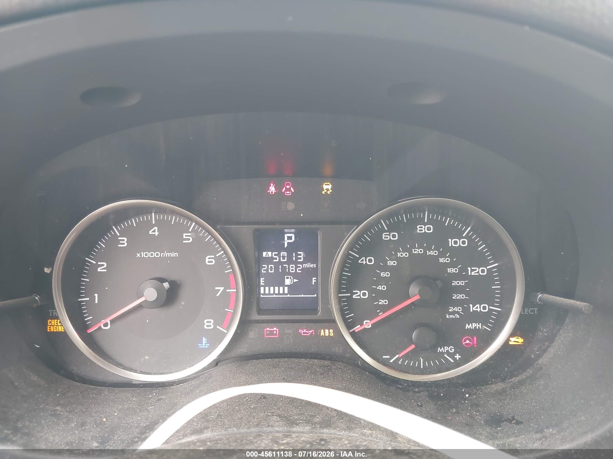 2015 Subaru Impreza 2.0i Green vin: JF1GPAA63FH271394