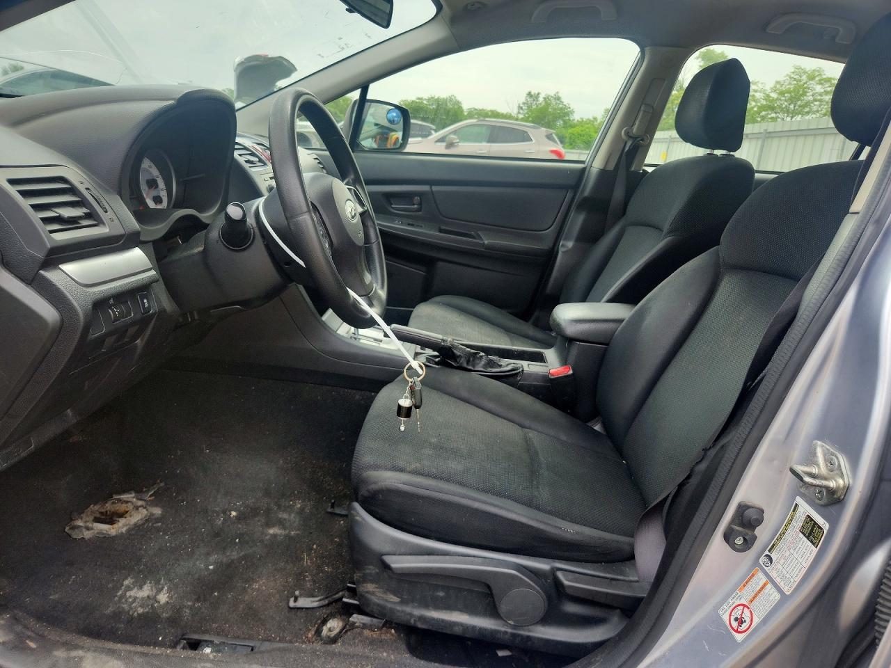 2013 Subaru Impreza Silver vin: JF1GPAA64D2841323