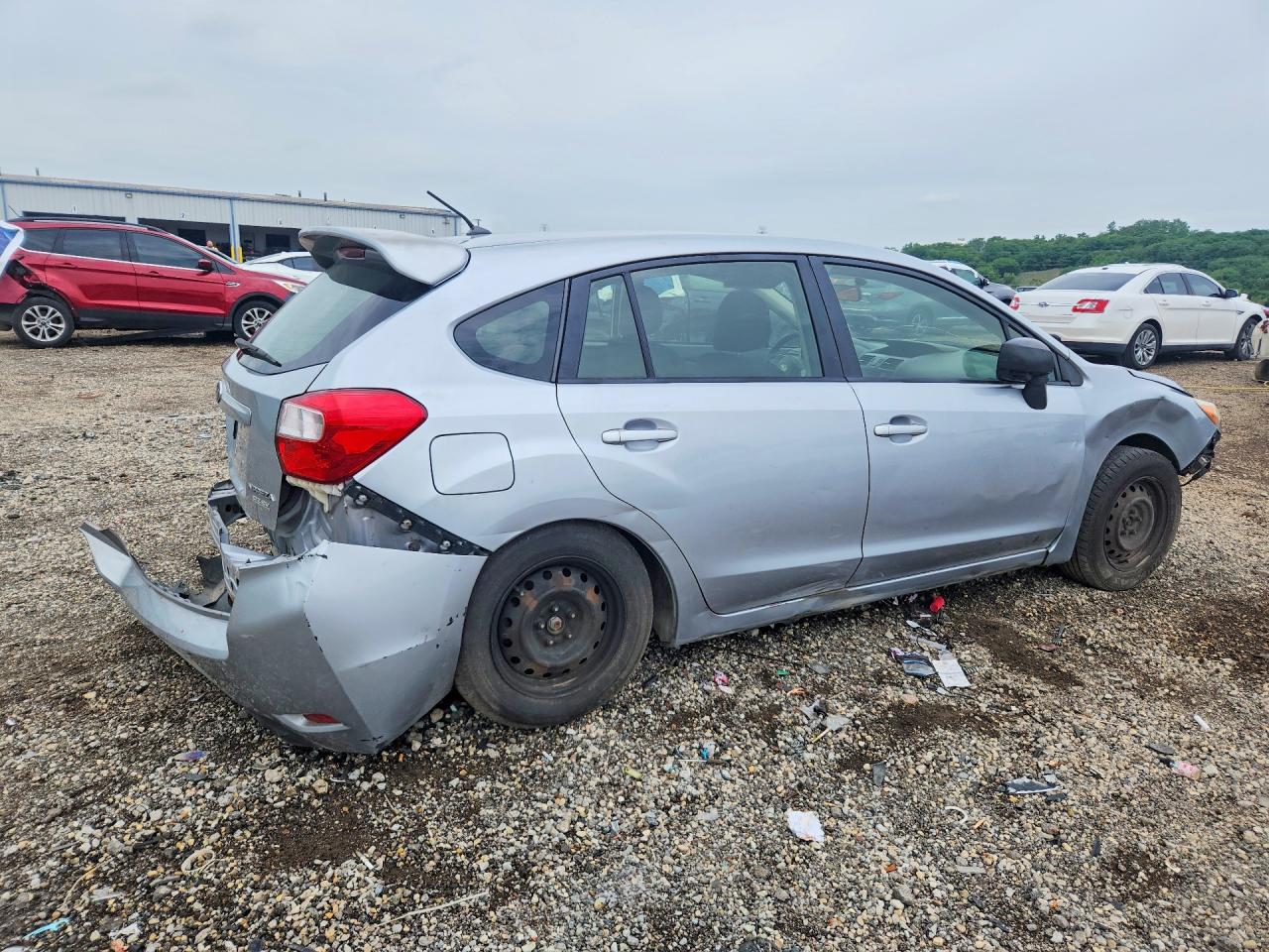 2013 Subaru Impreza Silver vin: JF1GPAA64D2841323