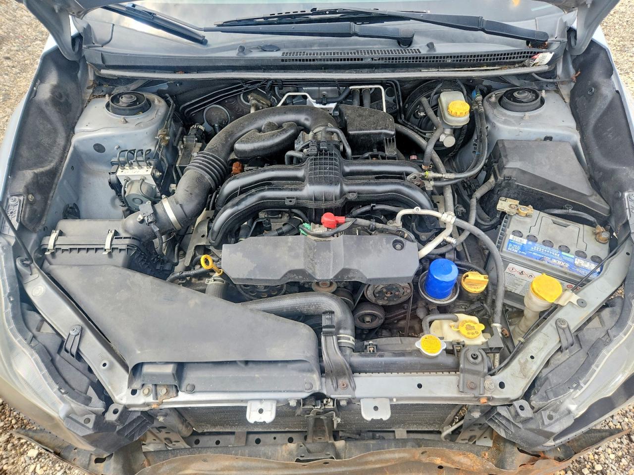 2013 Subaru Impreza Silver vin: JF1GPAA64D2841323