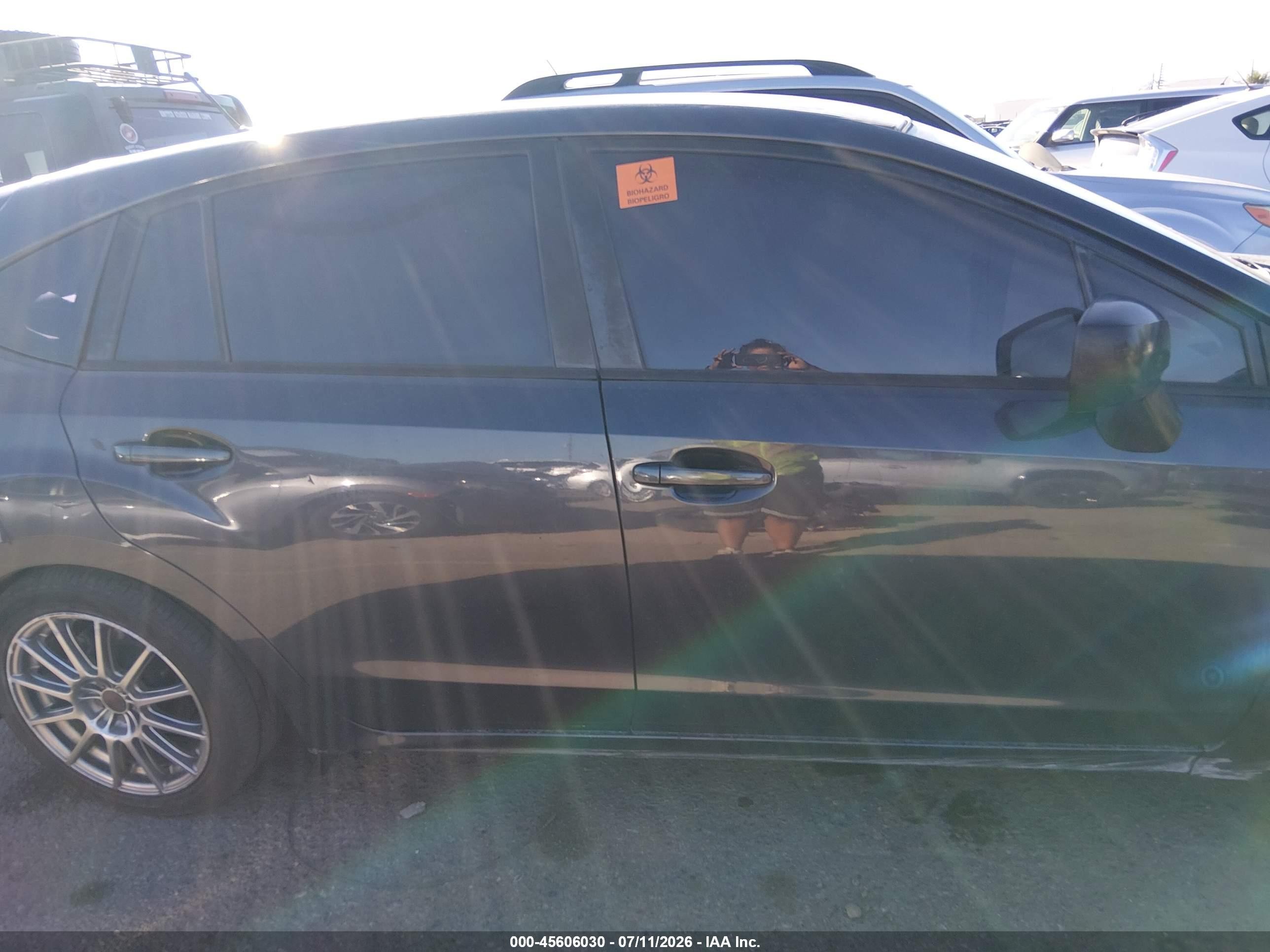 2013 Subaru Impreza 2.0i Gray vin: JF1GPAA64D2885001