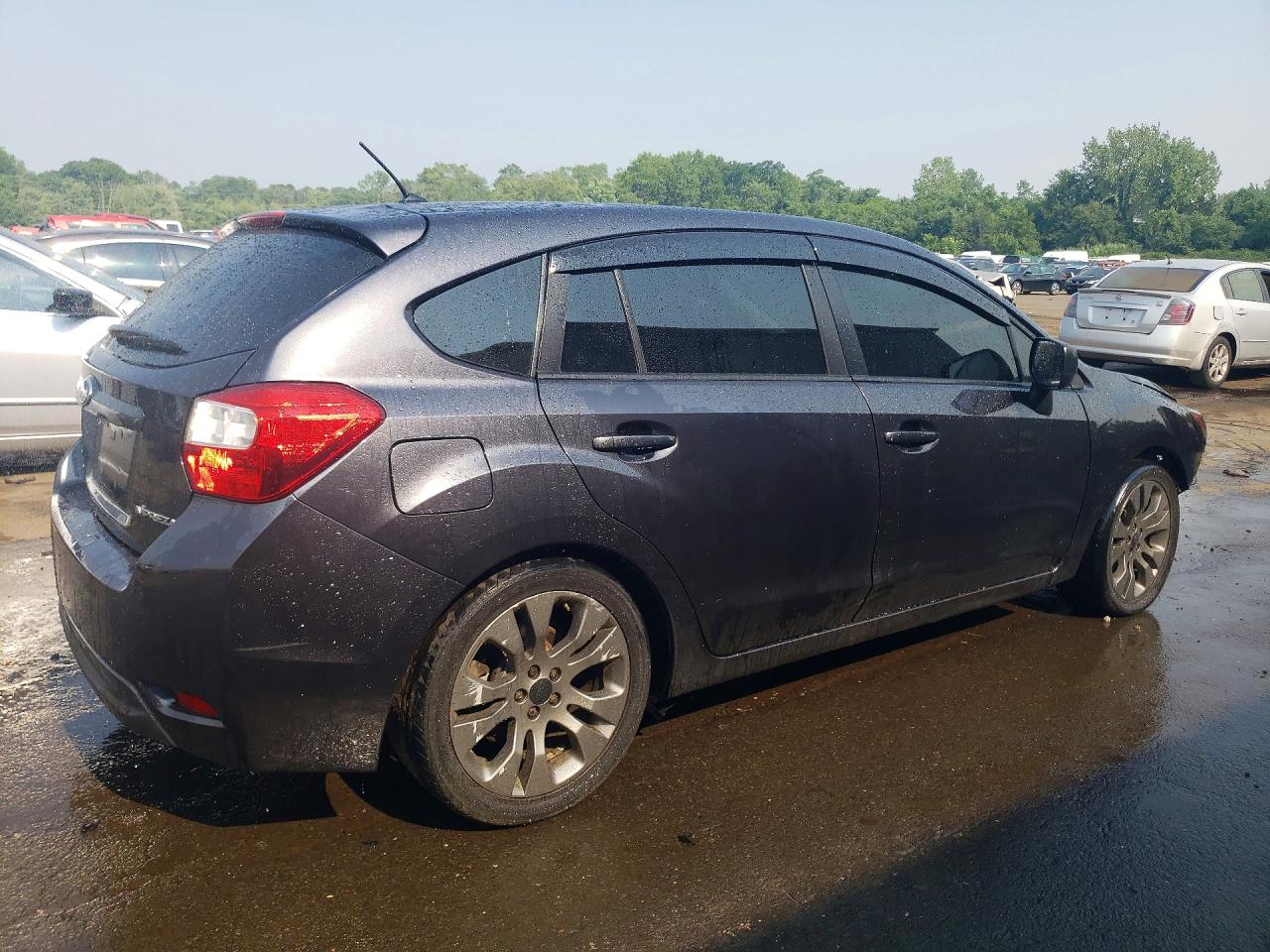 2013 Subaru Impreza Black vin: JF1GPAA64DG842314