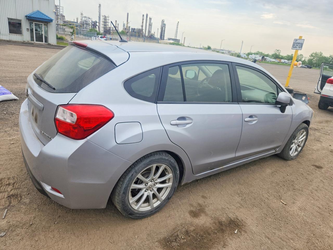 2013 Subaru Impreza Silver vin: JF1GPAA64DH208656