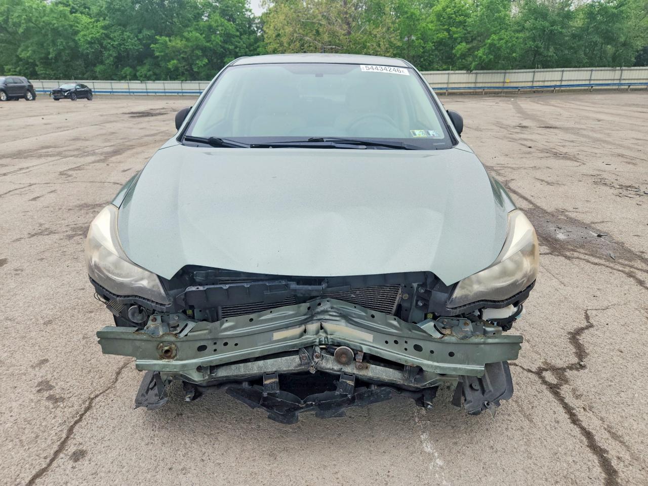 2014 Subaru Impreza Зеленый vin: JF1GPAA64E8252383