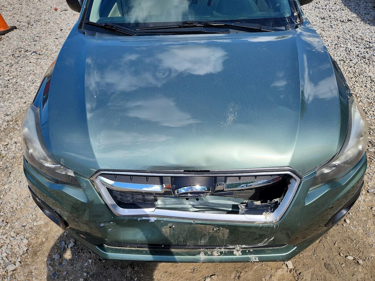 2014 Subaru Impreza Green vin: JF1GPAA64E8264307