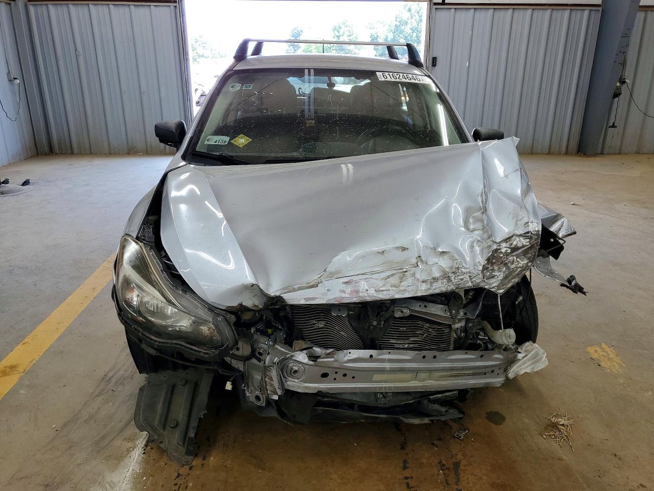 2015 Subaru Impreza Silver vin: JF1GPAA64F8326497