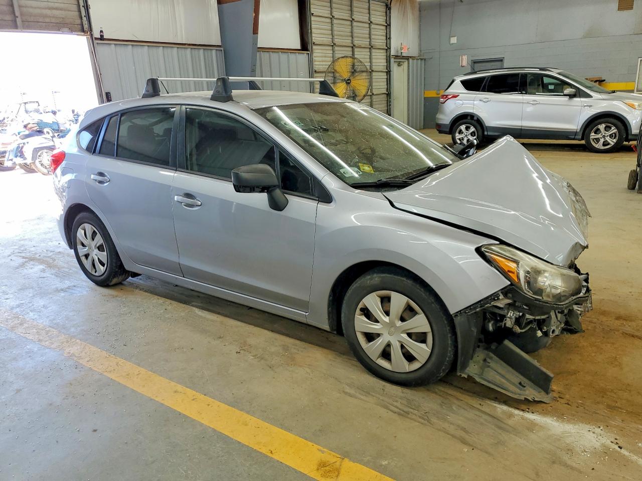 2015 Subaru Impreza Silver vin: JF1GPAA64F8326497