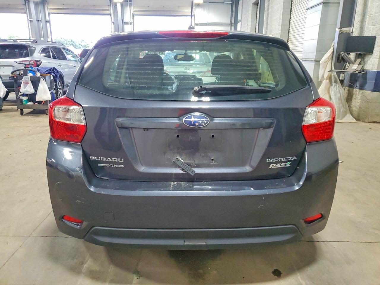2015 Subaru Impreza Blue vin: JF1GPAA64FH204173