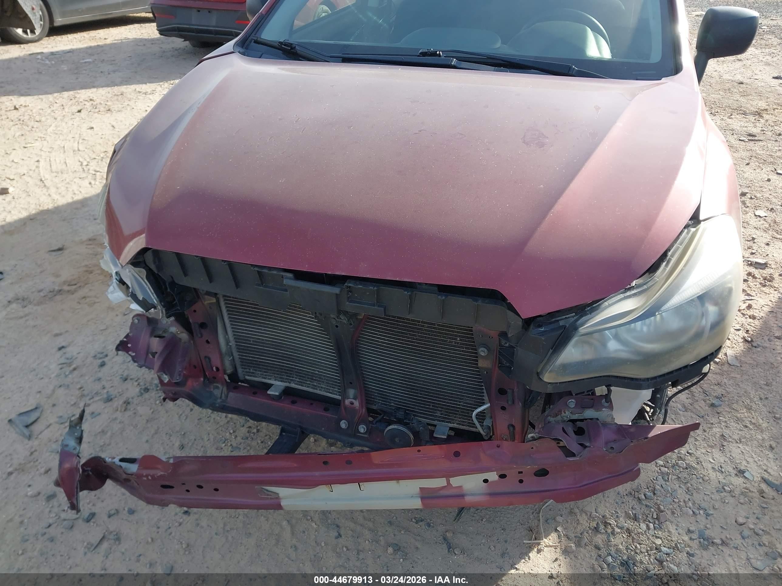 2013 Subaru Impreza Wagon 2.0i Red vin: JF1GPAA65D2843114