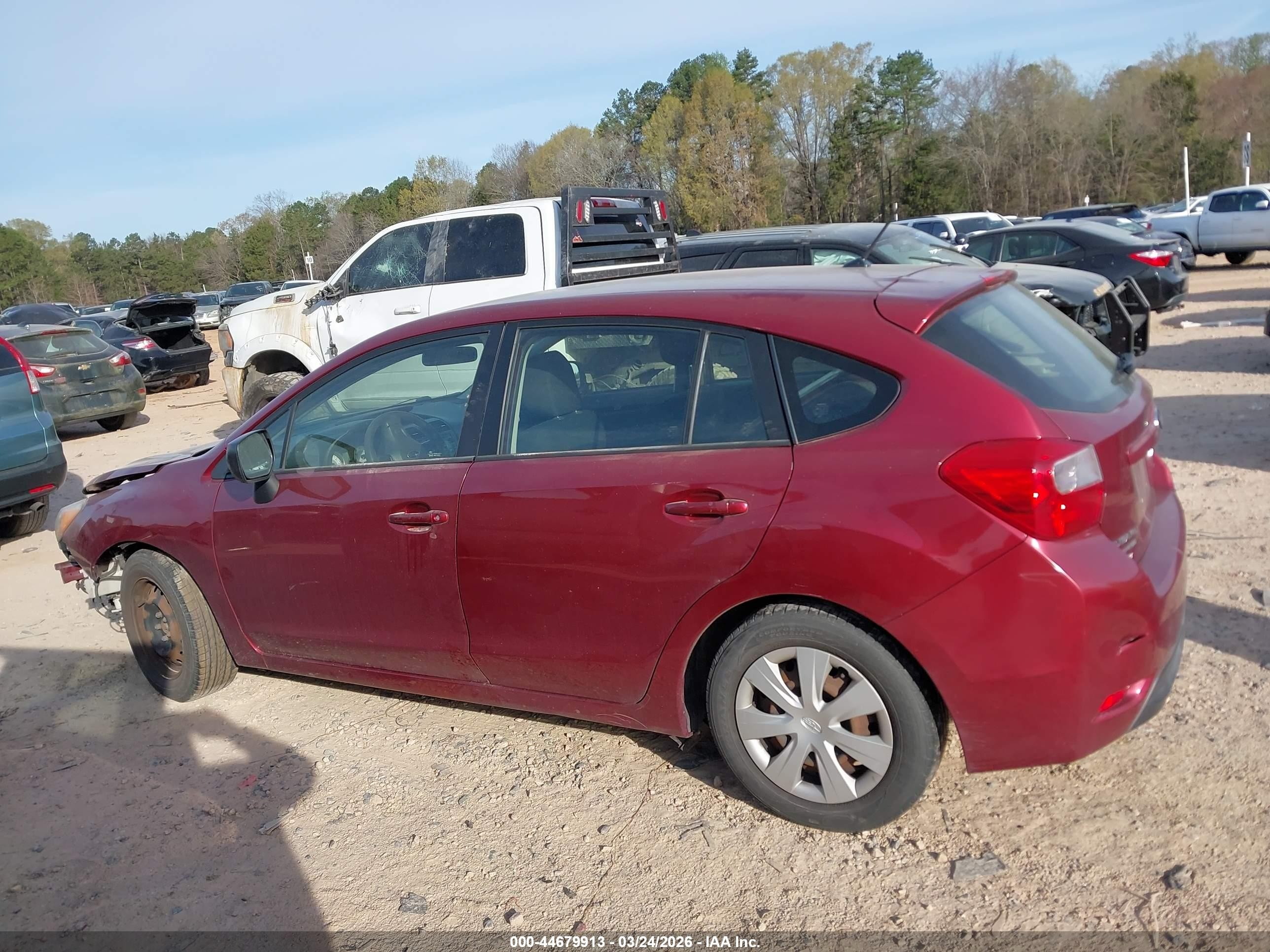 2013 Subaru Impreza Wagon 2.0i Red vin: JF1GPAA65D2843114