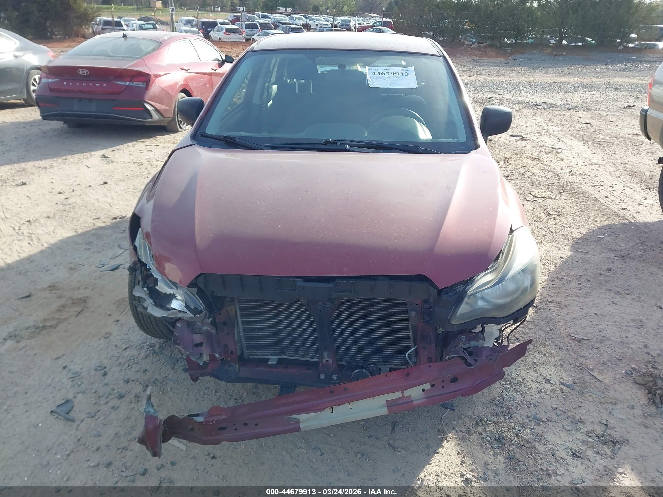 2013 Subaru Impreza Wagon 2.0i Red vin: JF1GPAA65D2843114