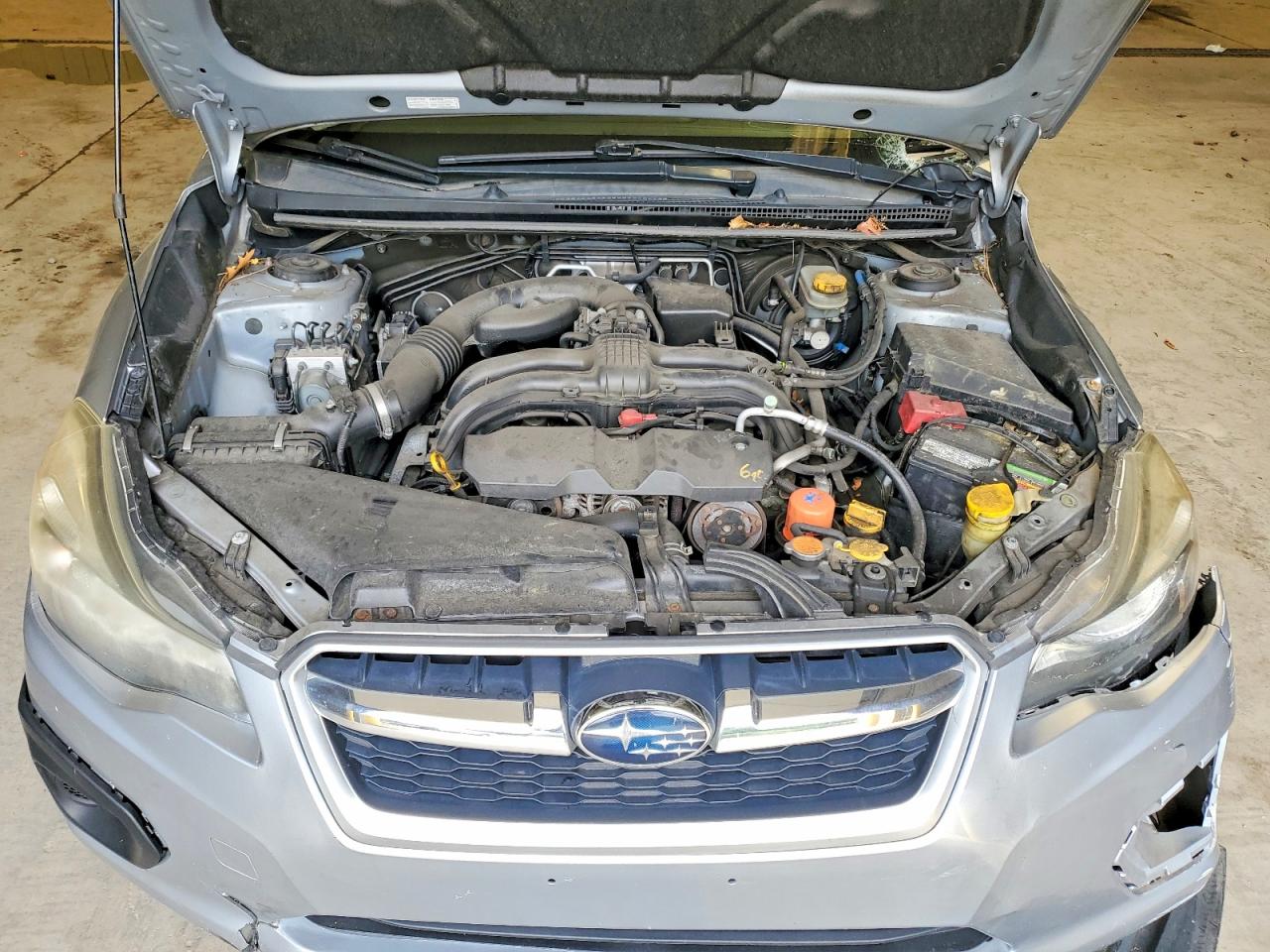 2013 Subaru Impreza Серебряный vin: JF1GPAA65DH864526