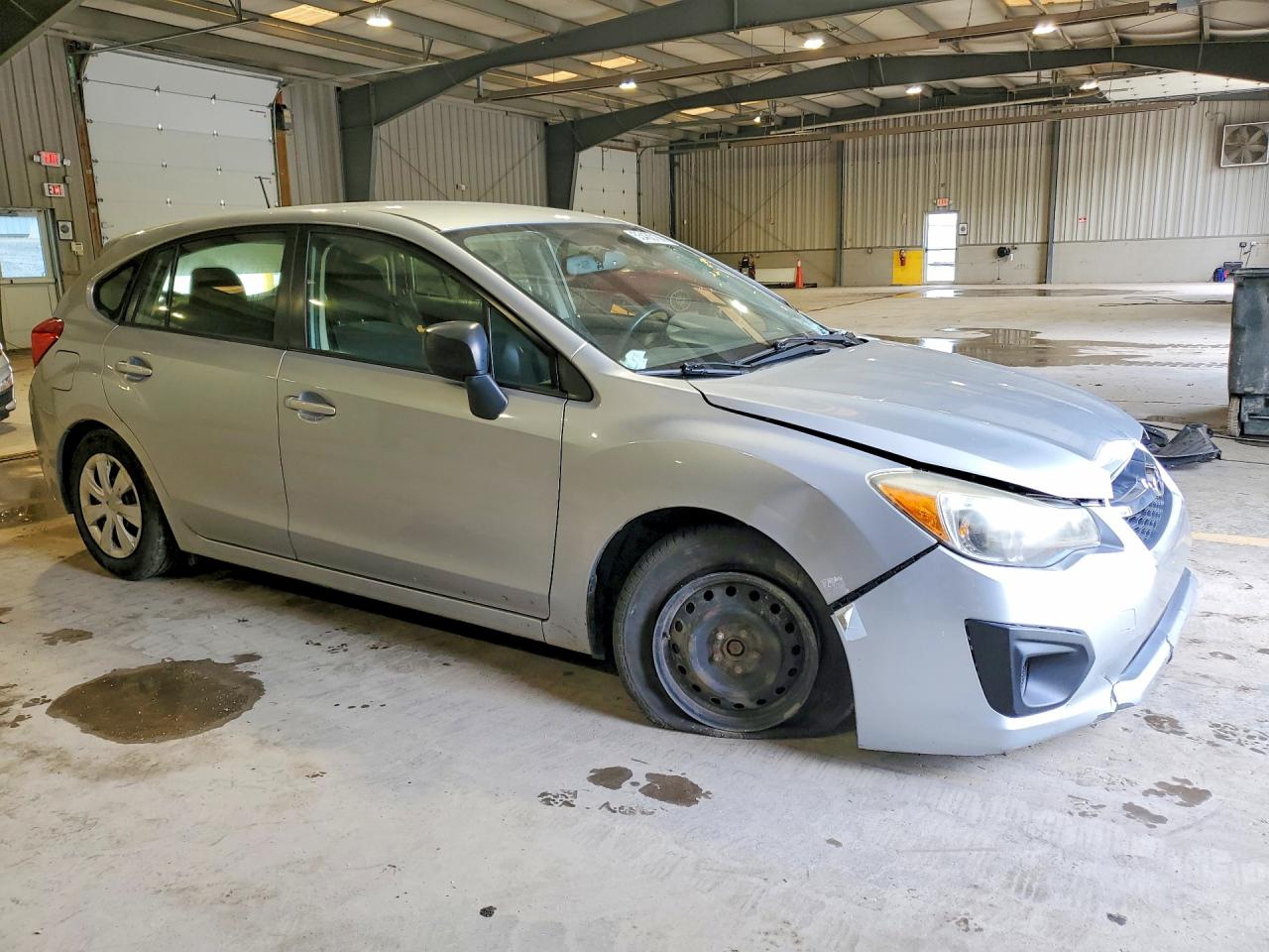 2013 Subaru Impreza Серебряный vin: JF1GPAA65DH864526