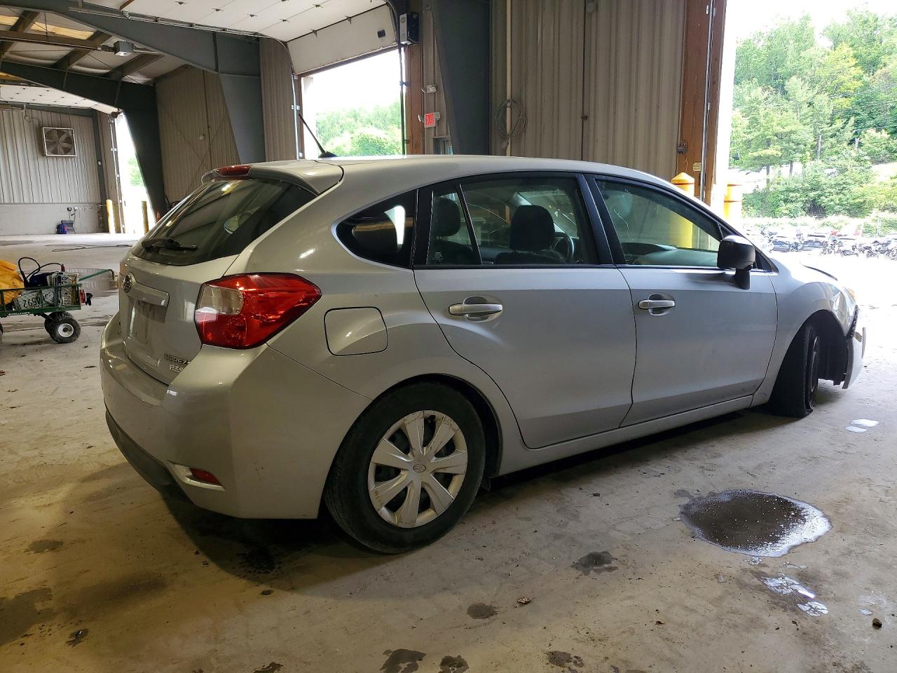 2013 Subaru Impreza Серебряный vin: JF1GPAA65DH864526