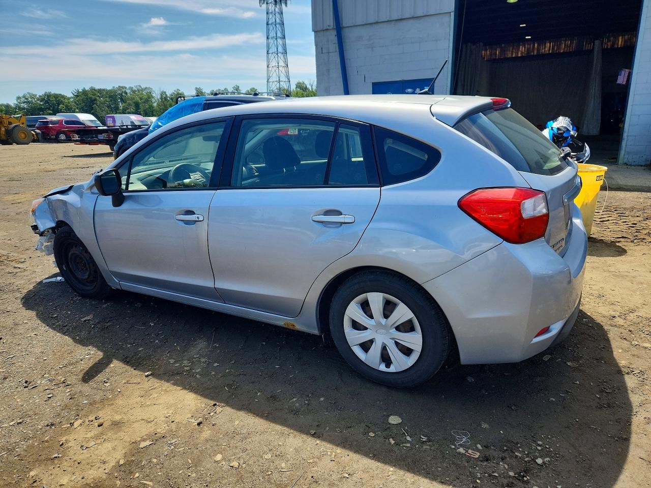 2014 Subaru Impreza Silver vin: JF1GPAA65E8221837