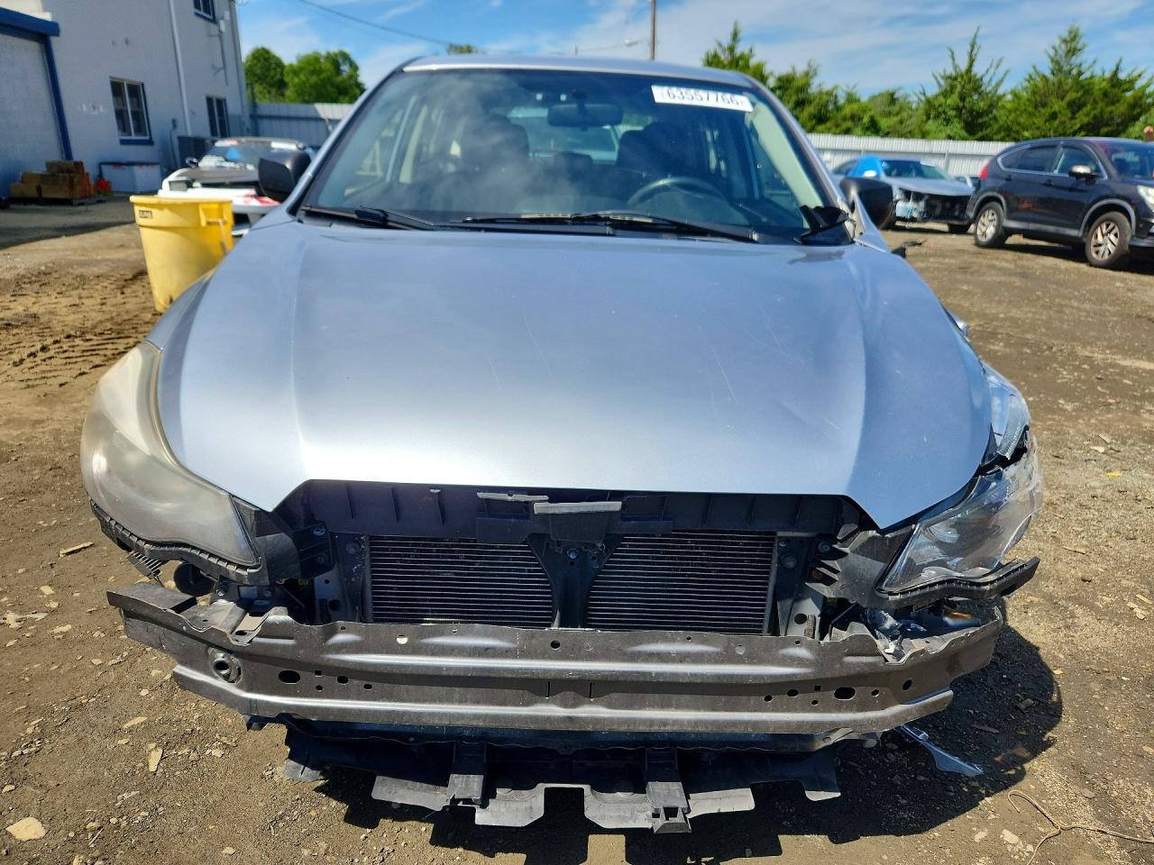 2014 Subaru Impreza Silver vin: JF1GPAA65E8221837