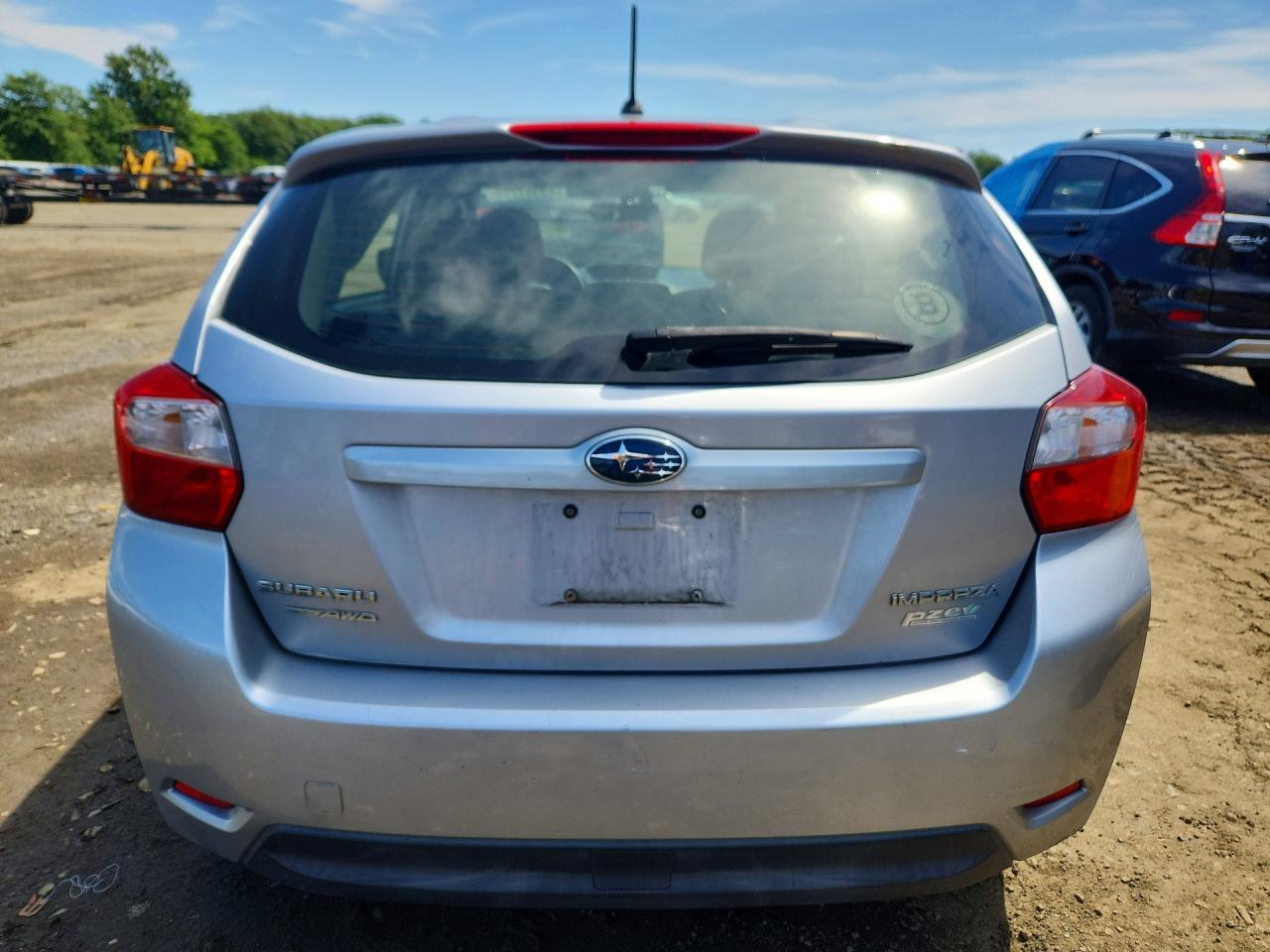 2014 Subaru Impreza Silver vin: JF1GPAA65E8221837