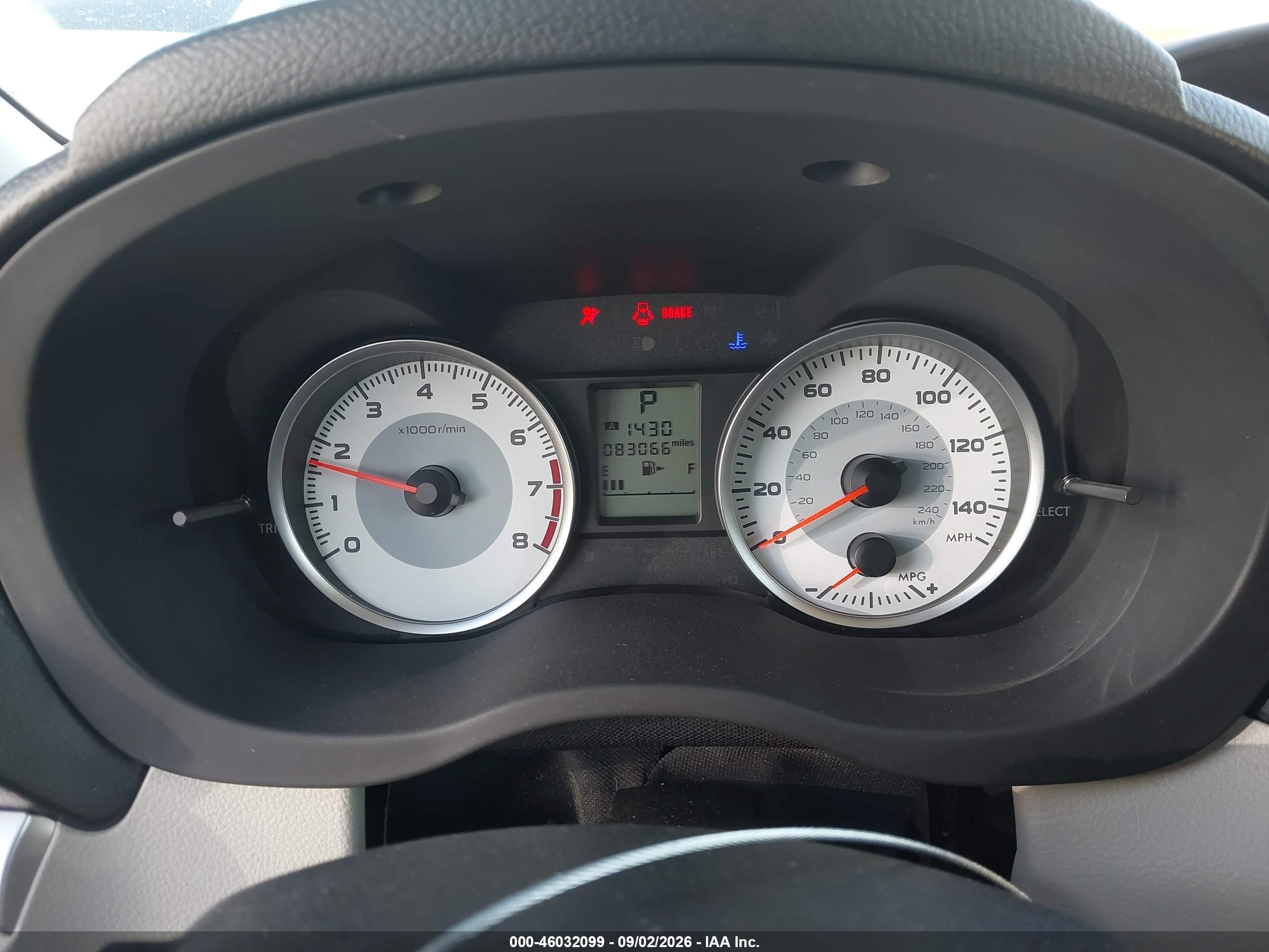 2014 Subaru Impreza 2.0i Green vin: JF1GPAA65E8268625
