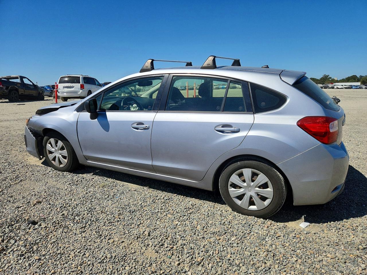 2014 Subaru Impreza Silver vin: JF1GPAA65E8290995