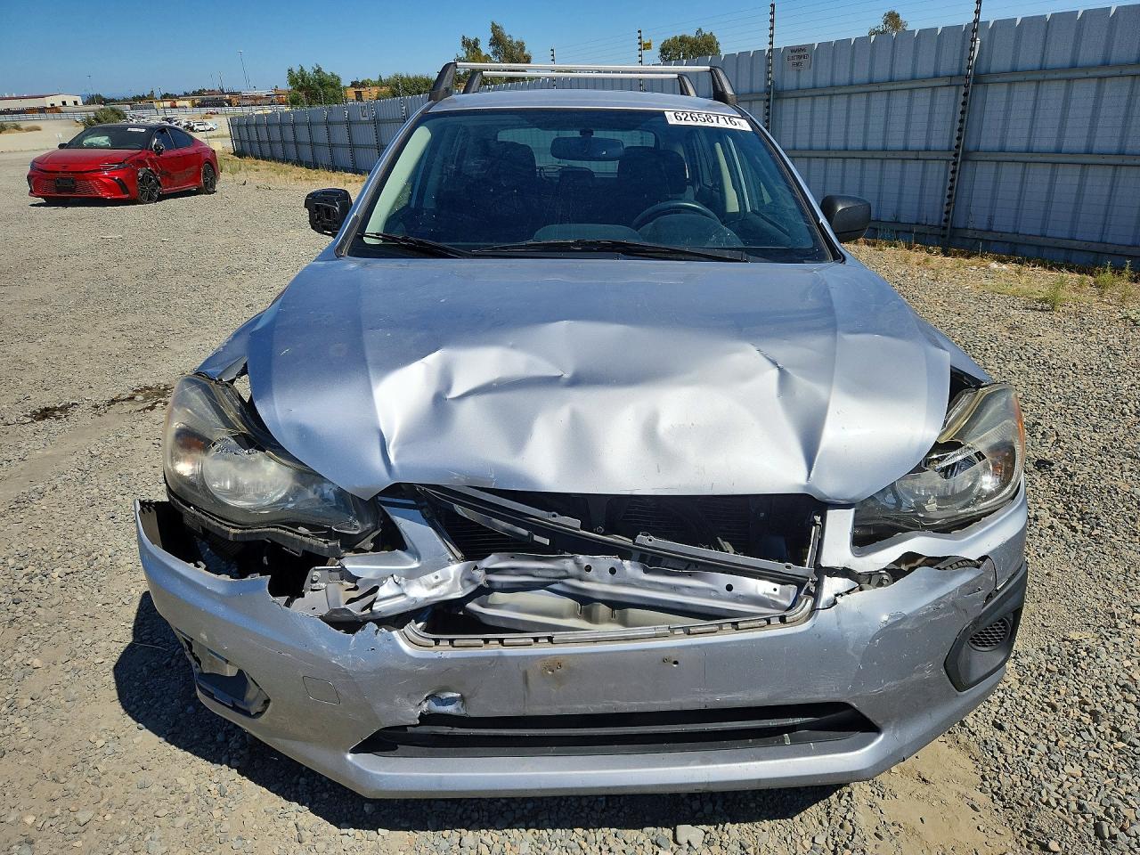 2014 Subaru Impreza Silver vin: JF1GPAA65E8290995